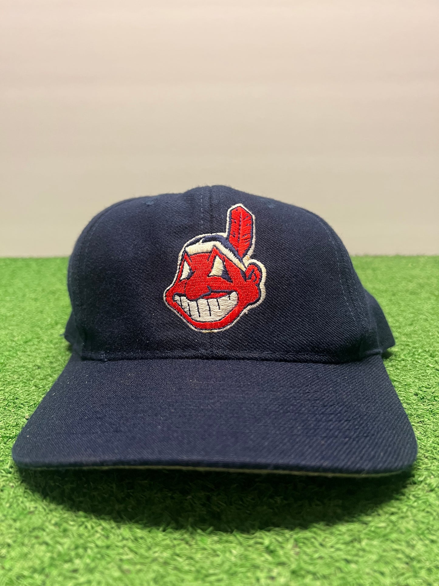 Vintage Cleveland Indians SnapBack All Blue