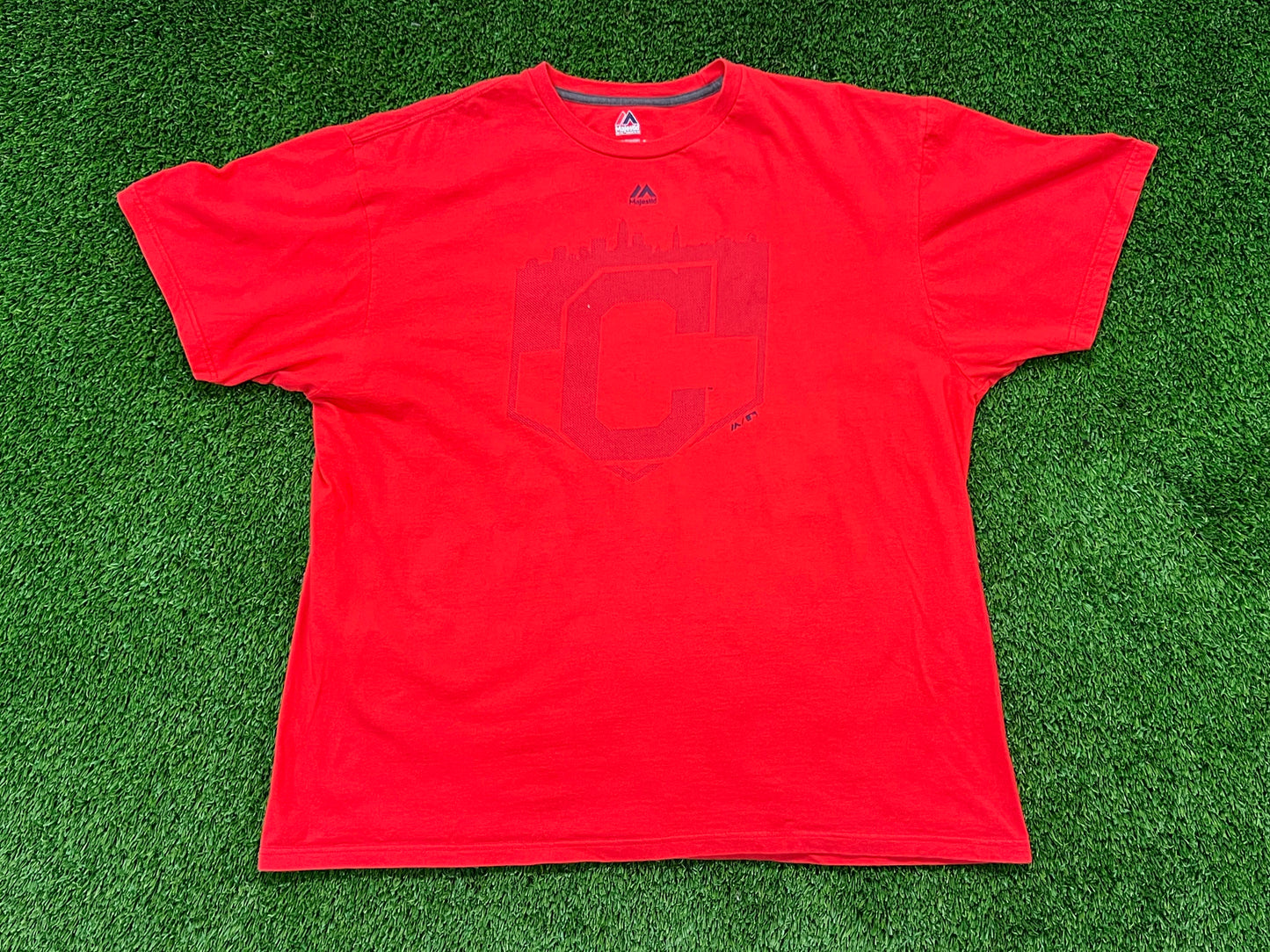 Men’s Cleveland Indians Home Plate Tee Size 2XL