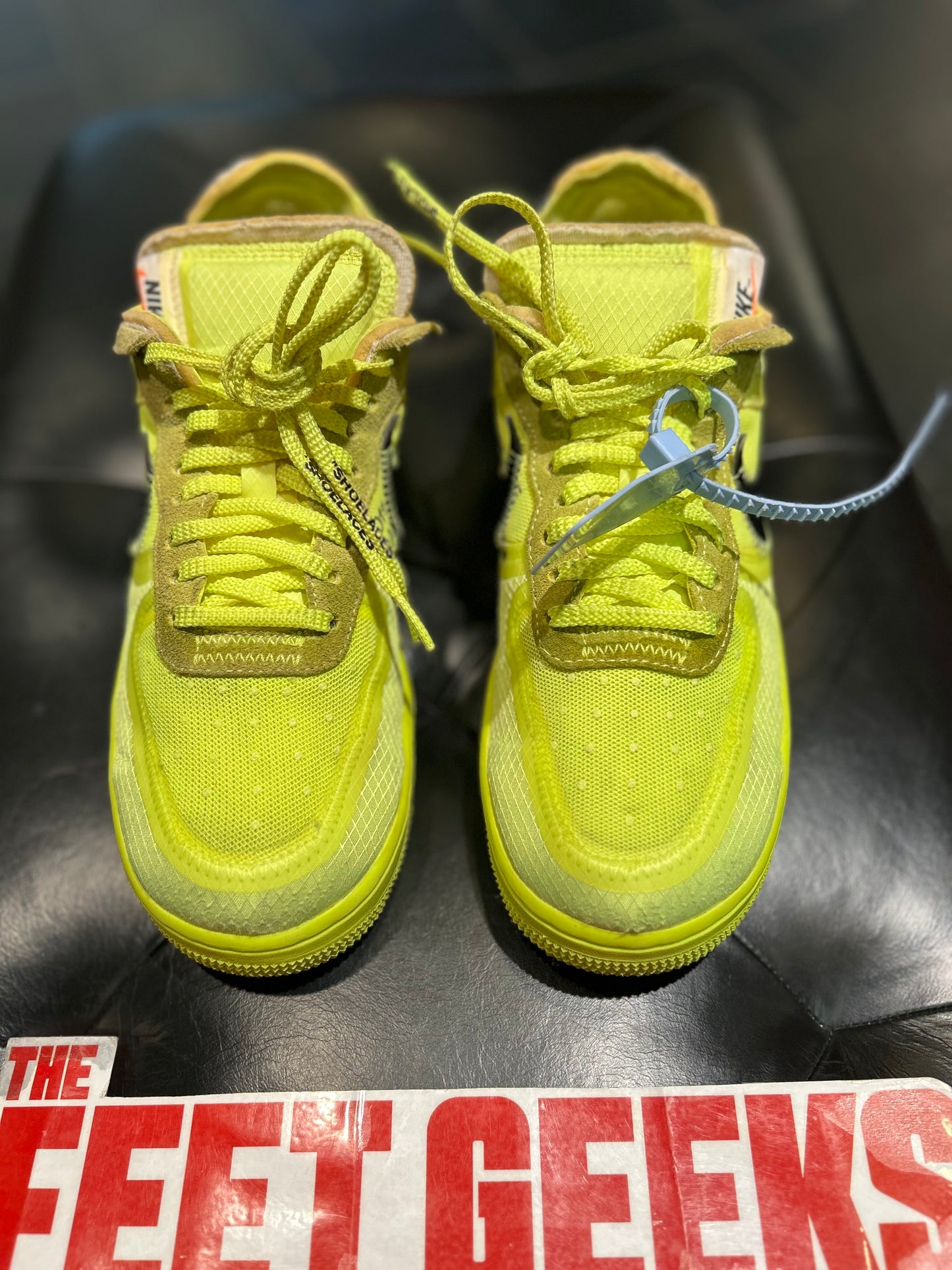 Off White Nike Air Force 1 Volt size 7 Men’s Shoes