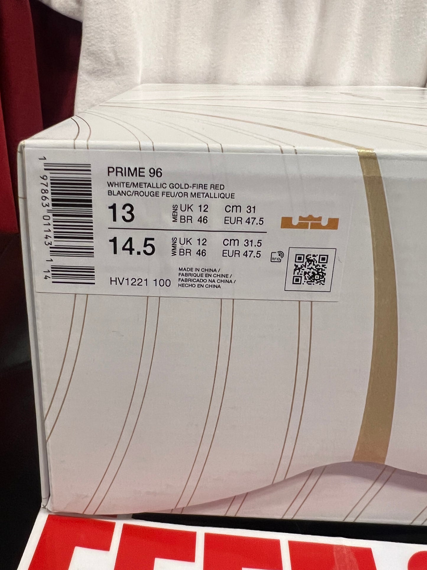 Men’s LeBron 21 Prime 96 Size 13 Brand New