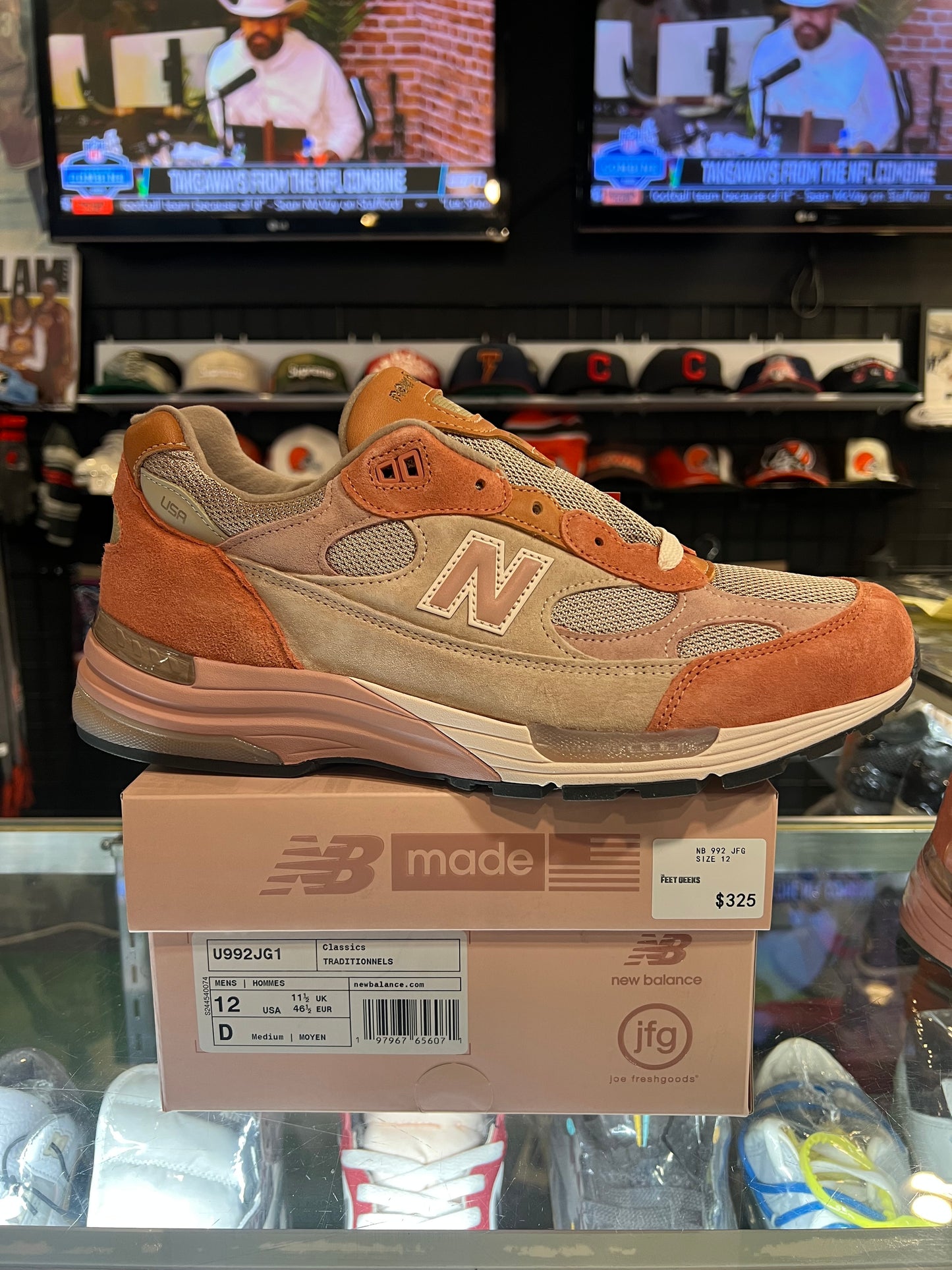 Men’s New Balance 992 Joe Fresh Goods Size 12 Shoes Brand New