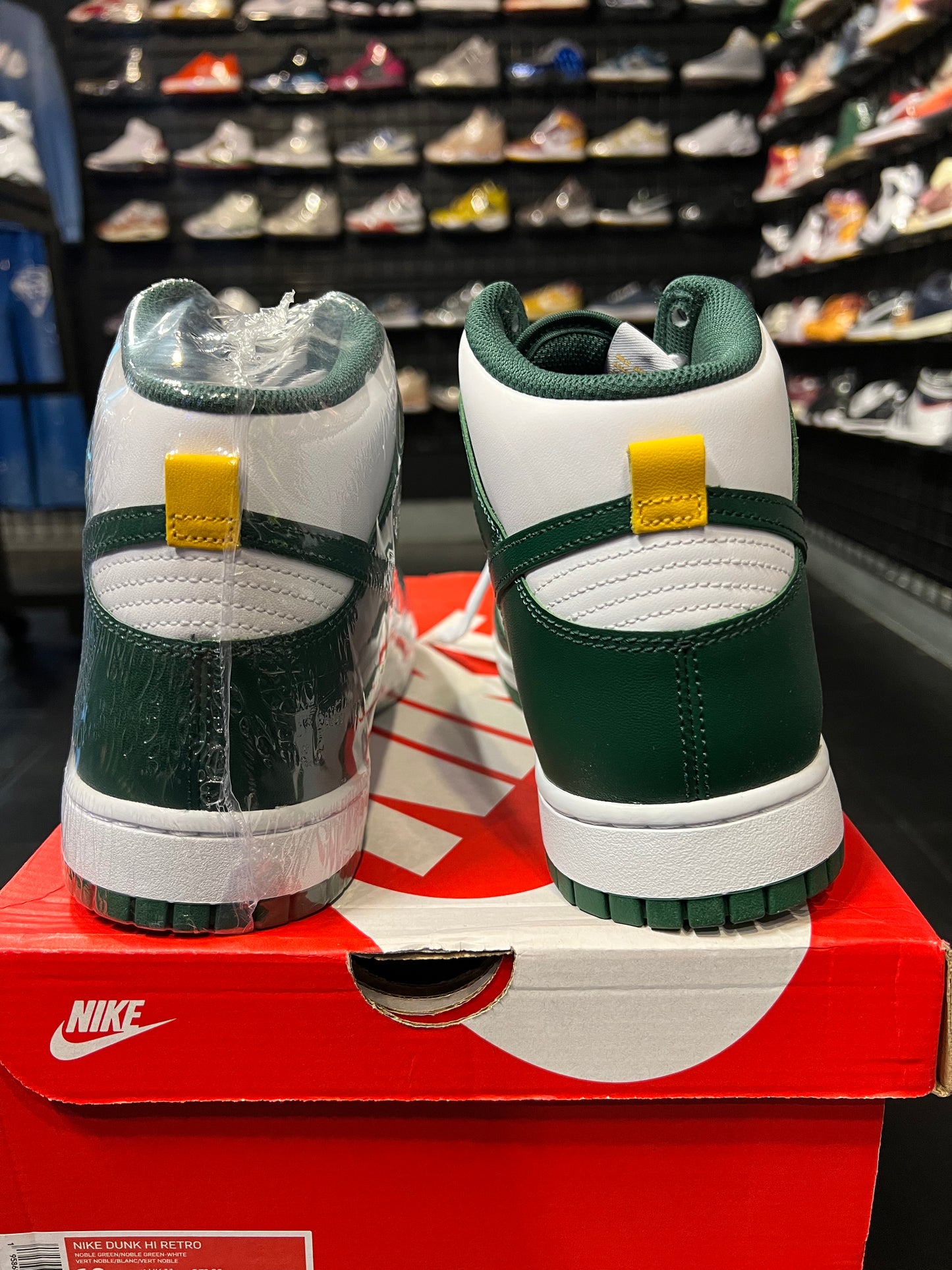 Nike Dunk High Navy Green Brand New