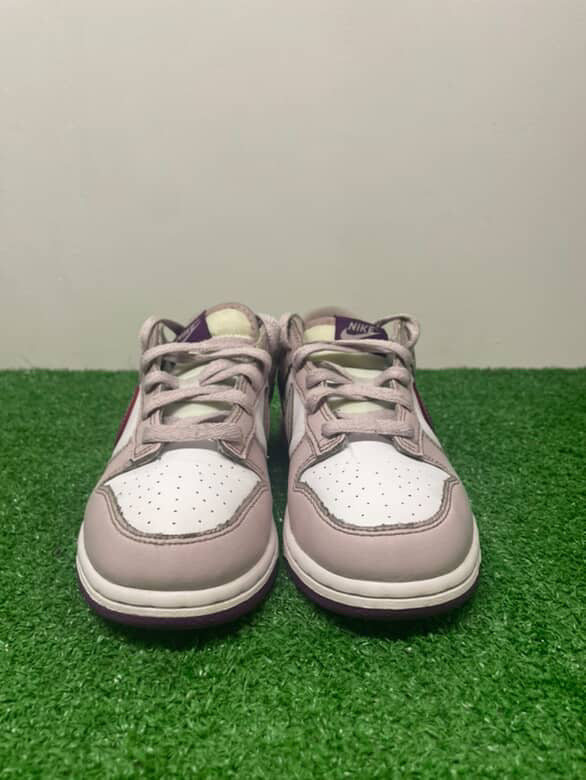 Gradeschool Nike Dunk Low Platinum Violet Size 3y