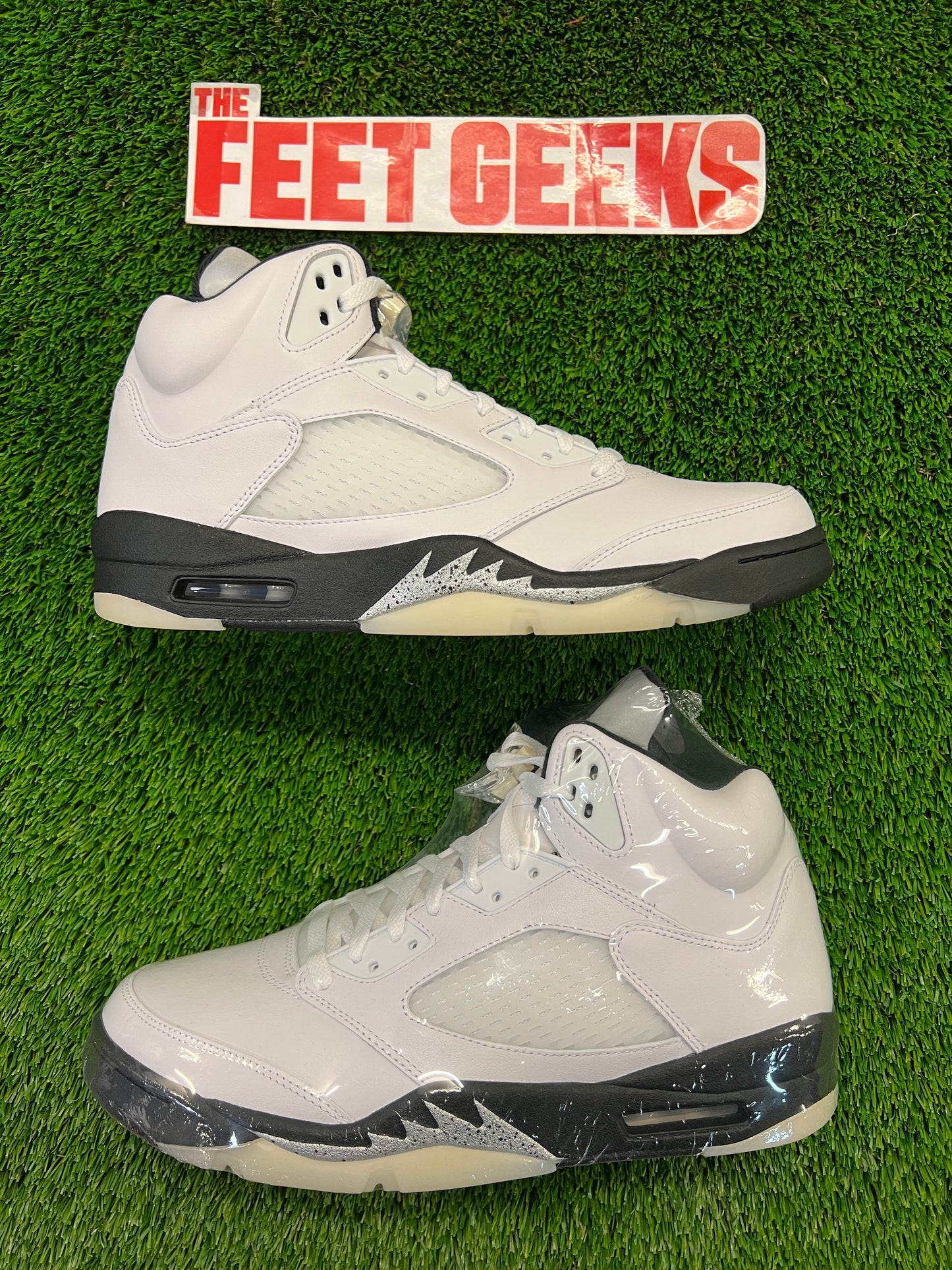 Men’s Air Jordan 5 White Metallic