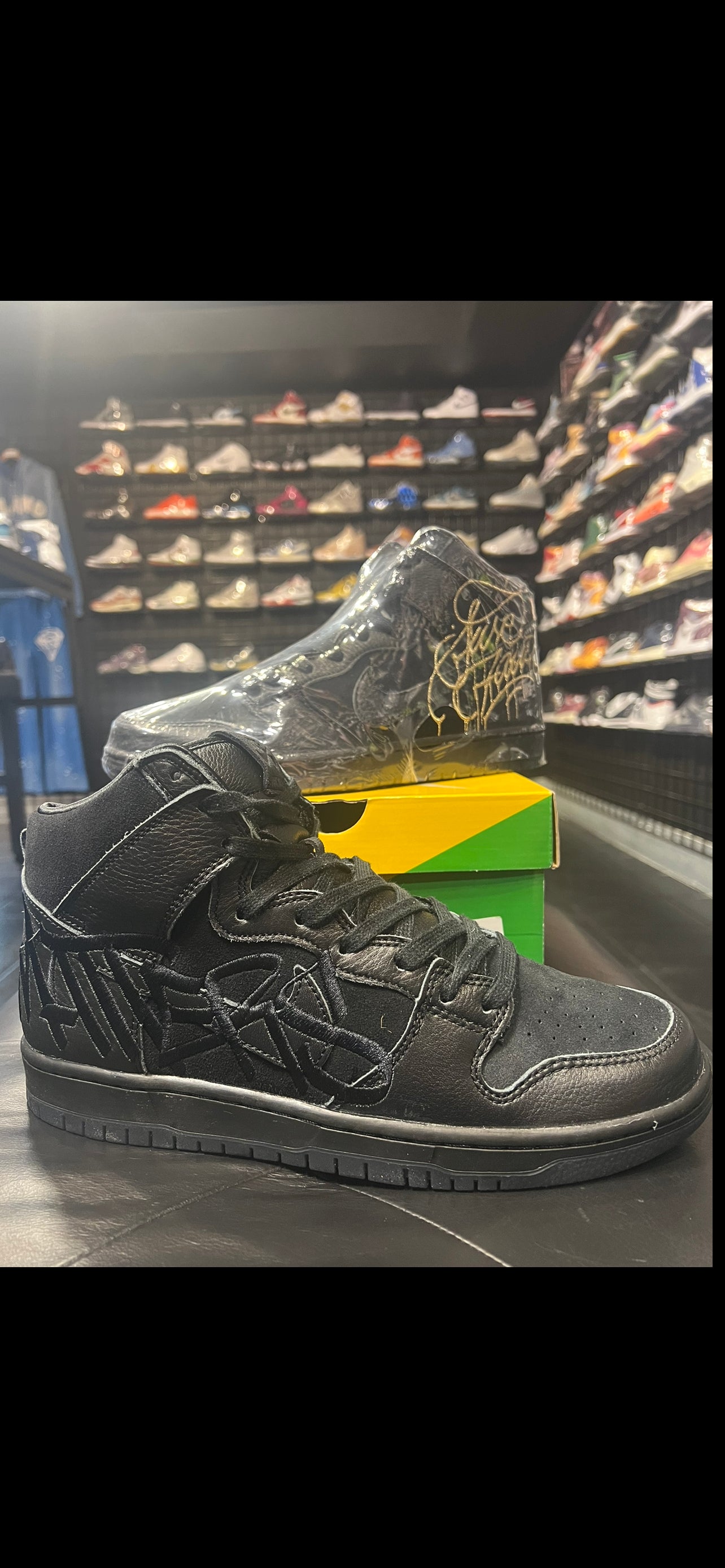 Nike SB Dunk High Gold Faust Brand New