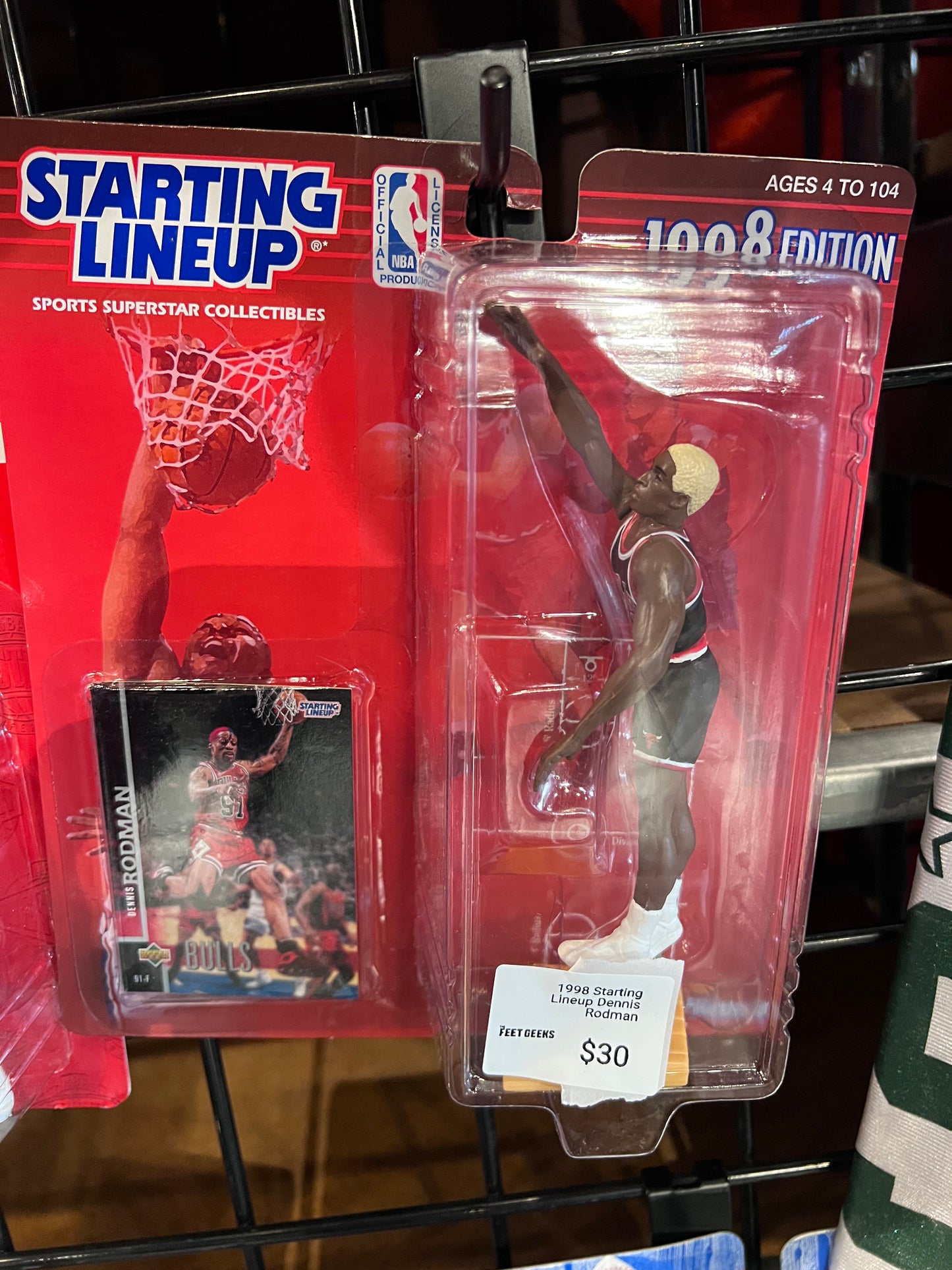 1998 Starting Lineup Dennis Rodman