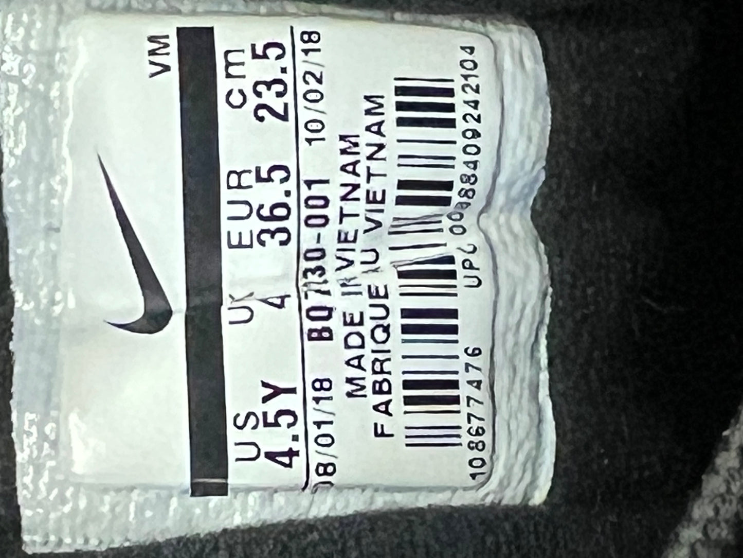 Nike Air Max 97 size 4.5y gradeschool shoes