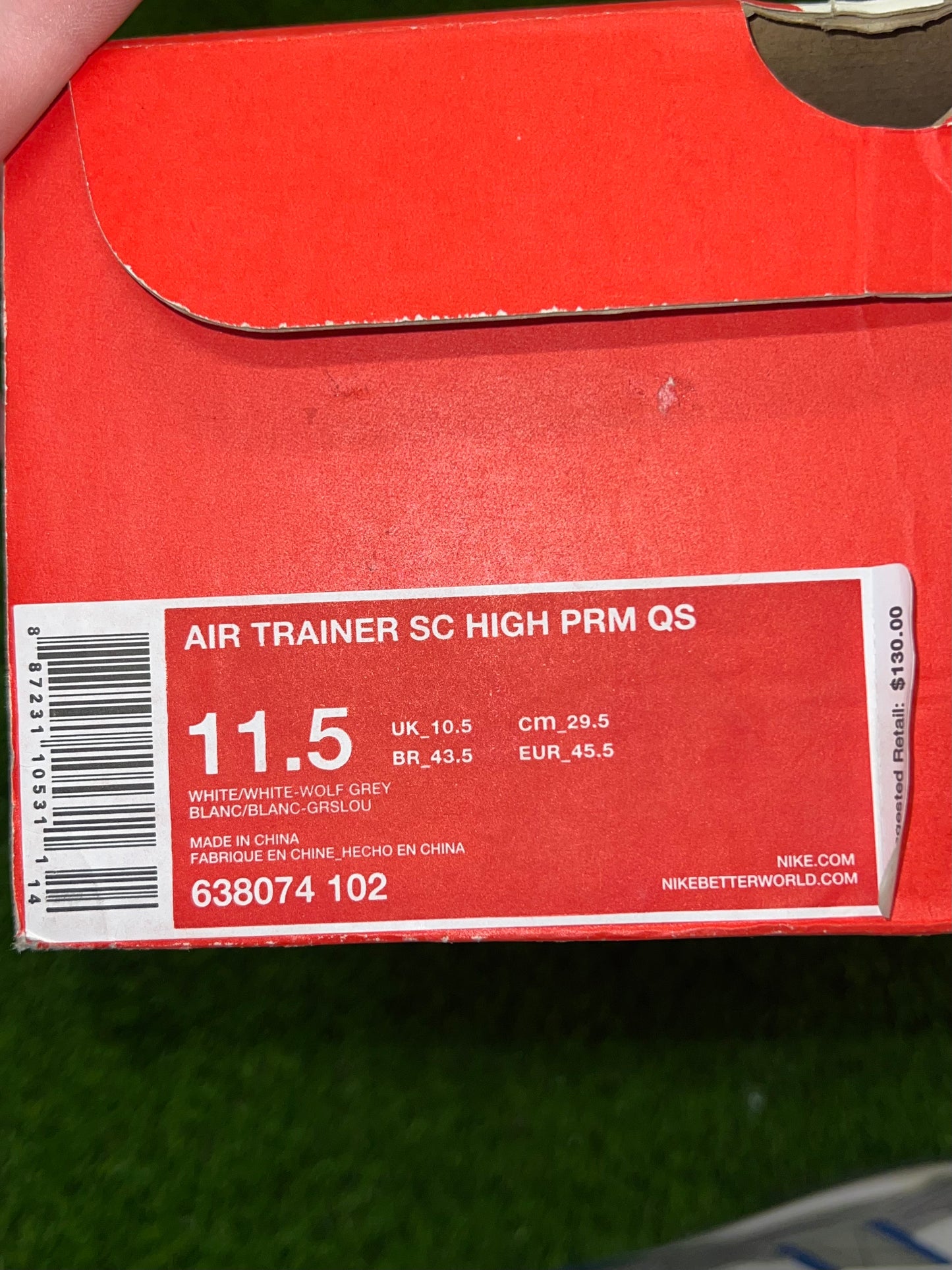 Men’s Nike Air Trainer Bo Jackson Broken Bats
