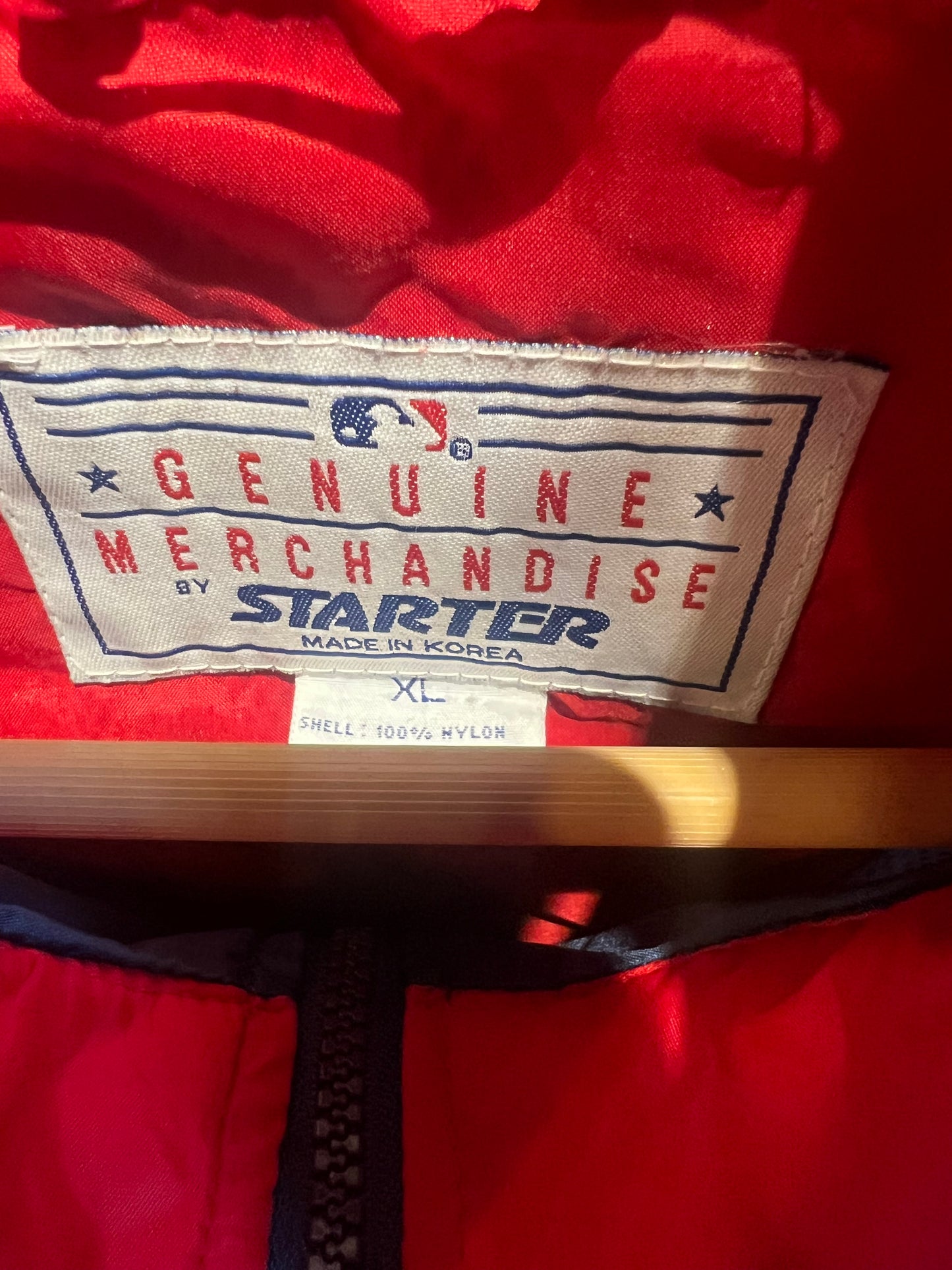 Men’s Cleveland Indians Starter Jacket Size XL
