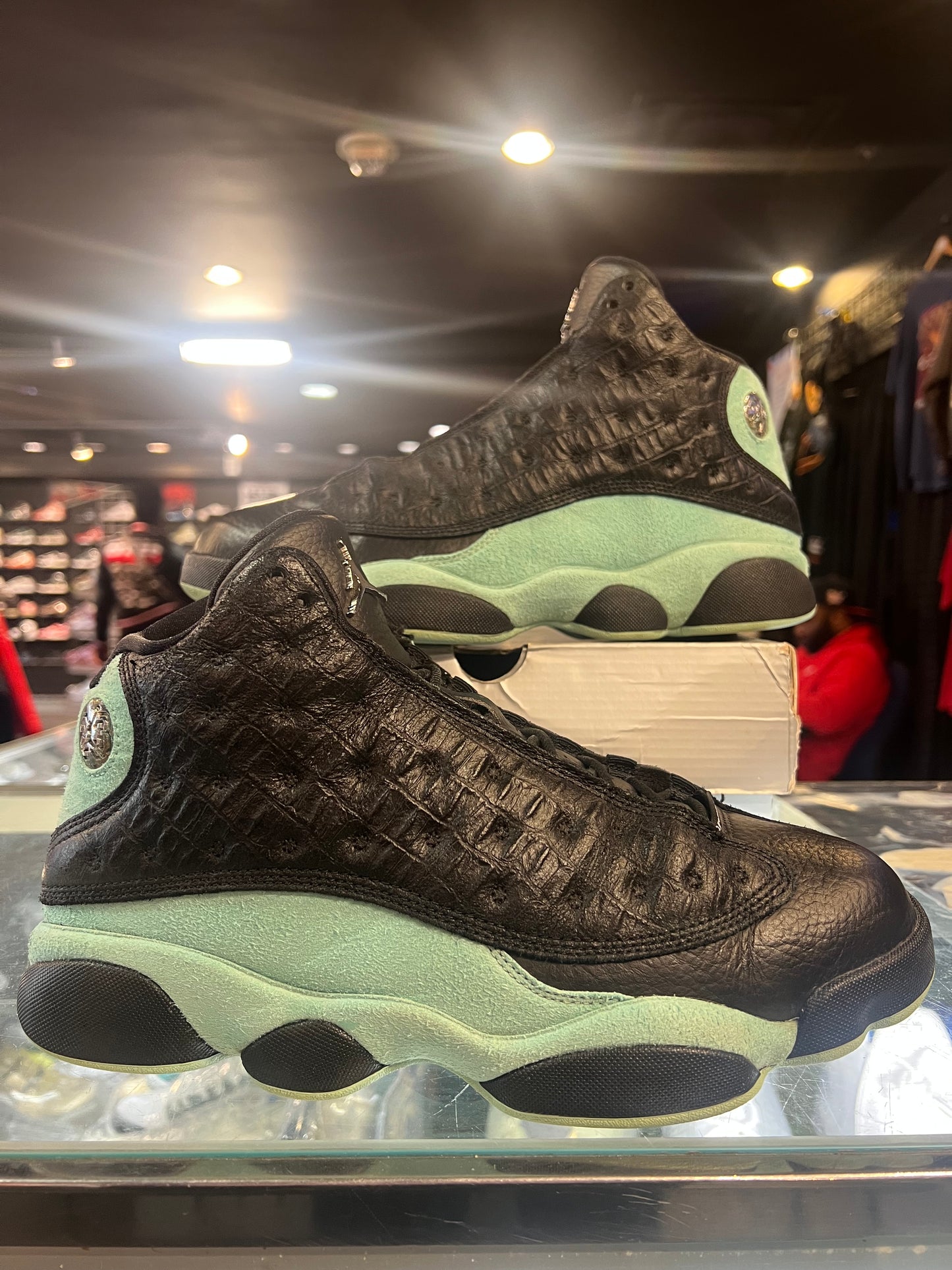 Men’s Air Jordan 13 Island Green Size 10