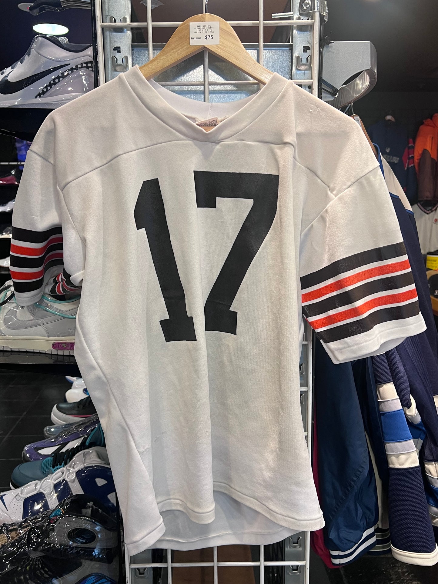 Rawlings Cleveland Browns 1980 #17 Sipe Jersey Size S