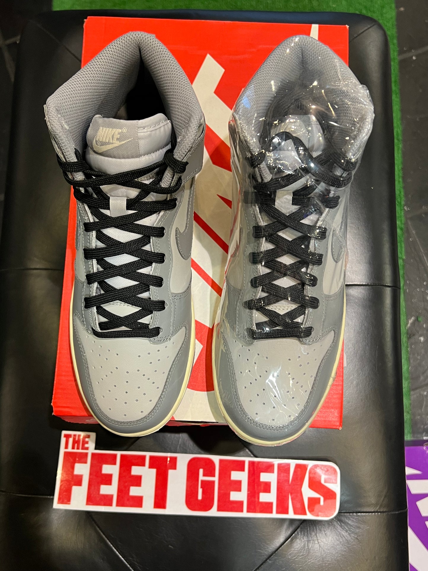 Women’s Nike Dunk High Grey Brand New