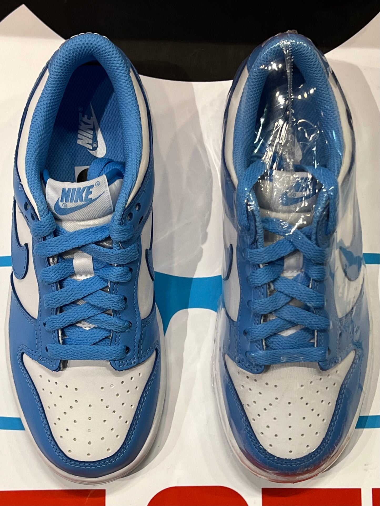 Gradeschool Nike Dunk Low UNC Brand New