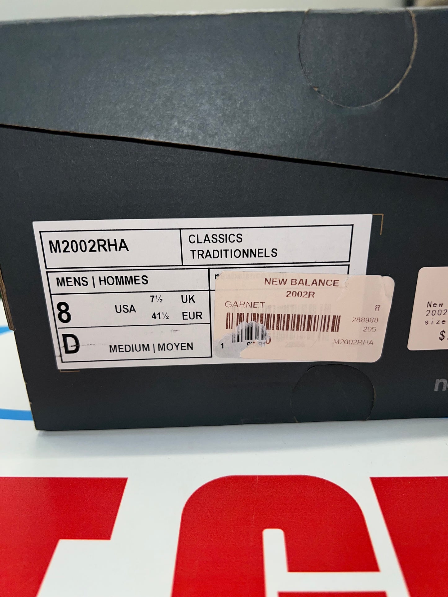 Men’s Shoes New Balance 2002r Bordeaux Brand New