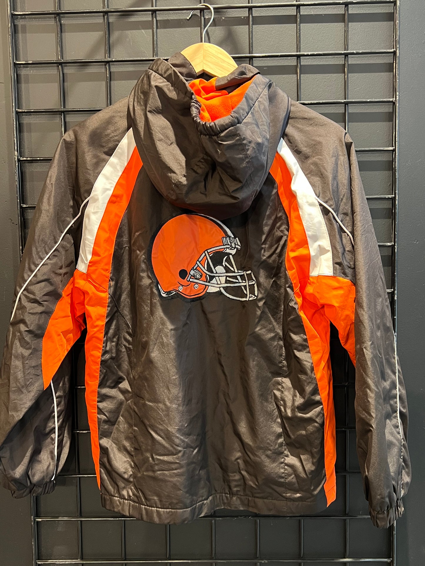 Kids Reebok Browns Jacket Size Large