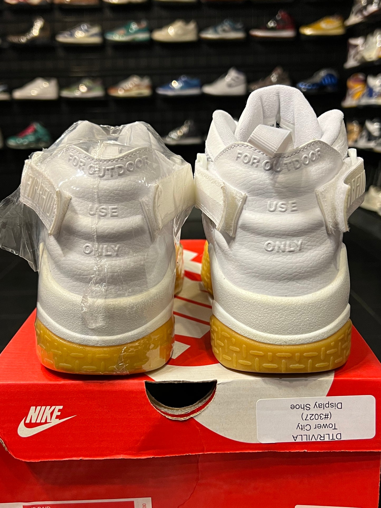 Nike Air Raid White Gum size 8 Men Shoes New