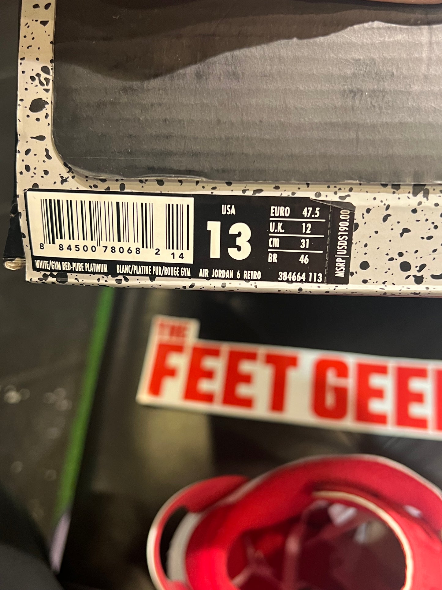 Men’s Air Jordan 6 Alternate Brand New