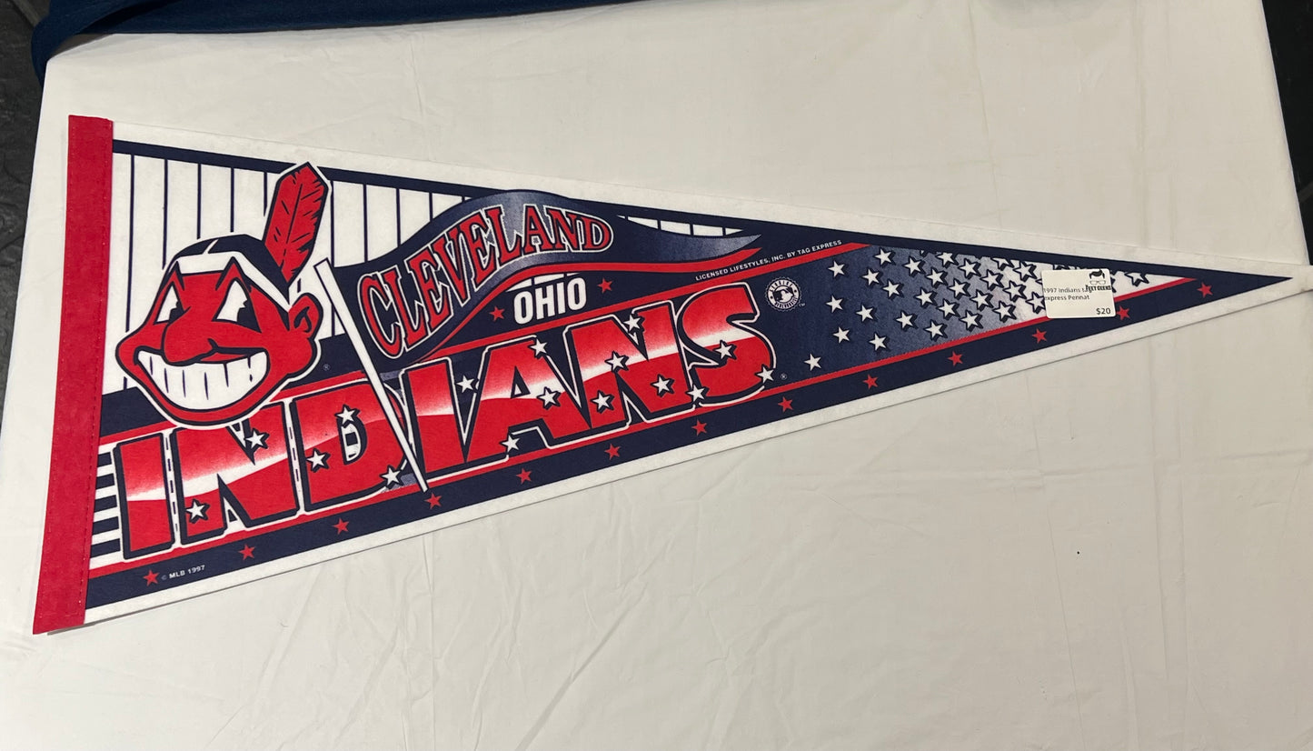 Wincraft 1997 Indians Express Pennat