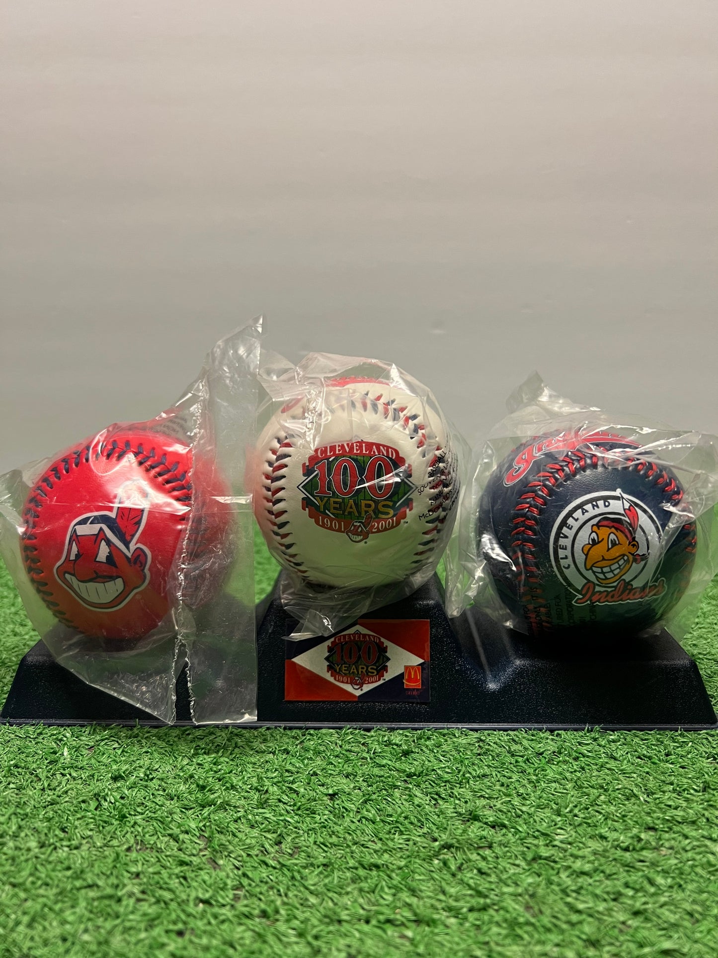 Cleveland Indians 100 Year Anniversary Baseball Set