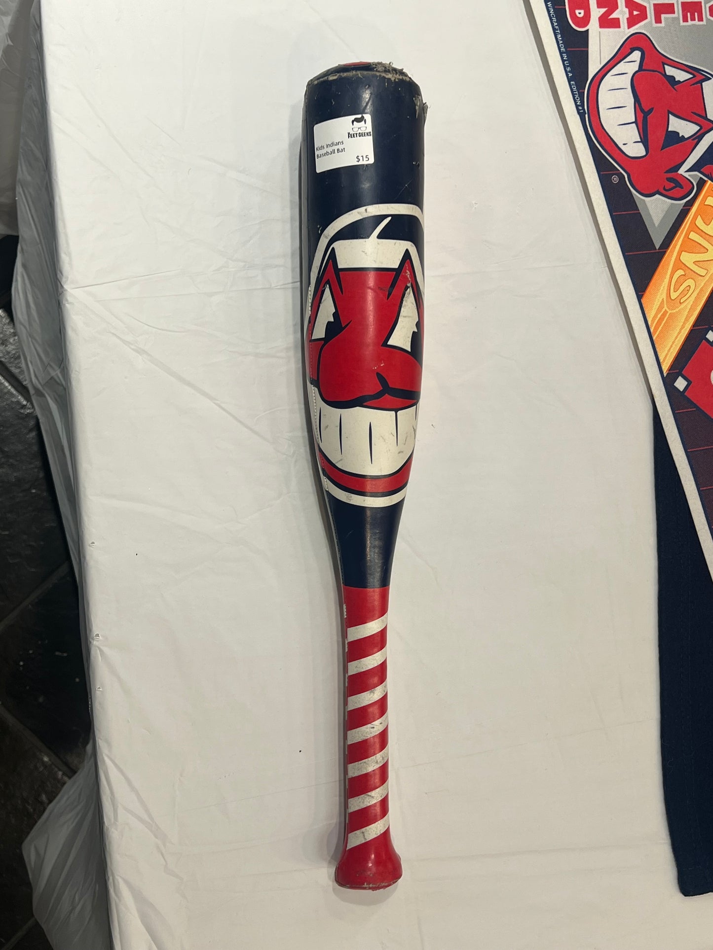 Kids Indians Baseball Bat