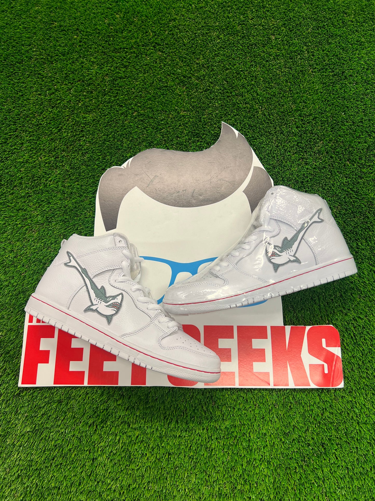 Men’s Nike SB Dunk High Oski Great White Brand New Shoes