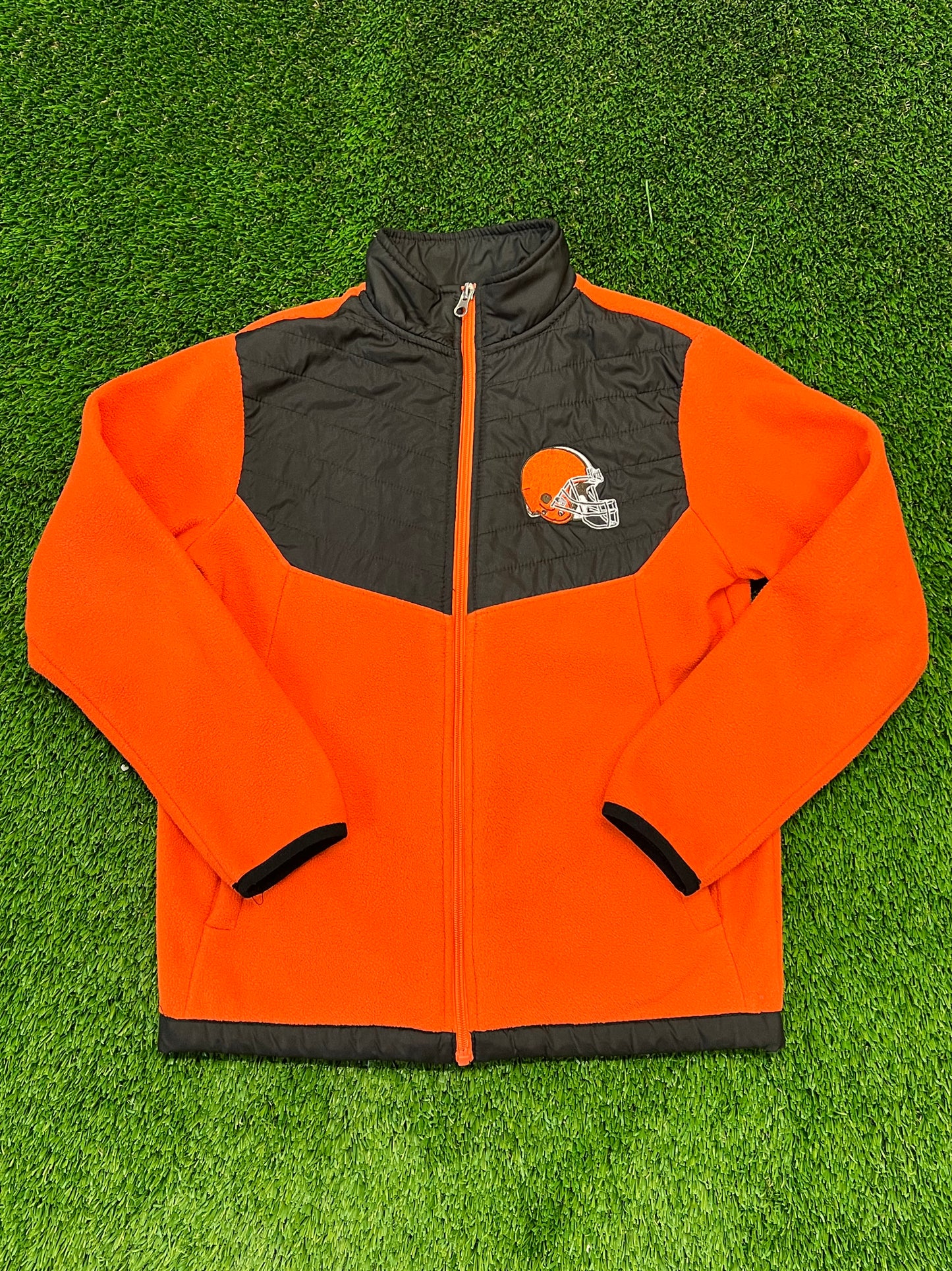 Kids Cleveland Browns Fleece Jacket Size M
