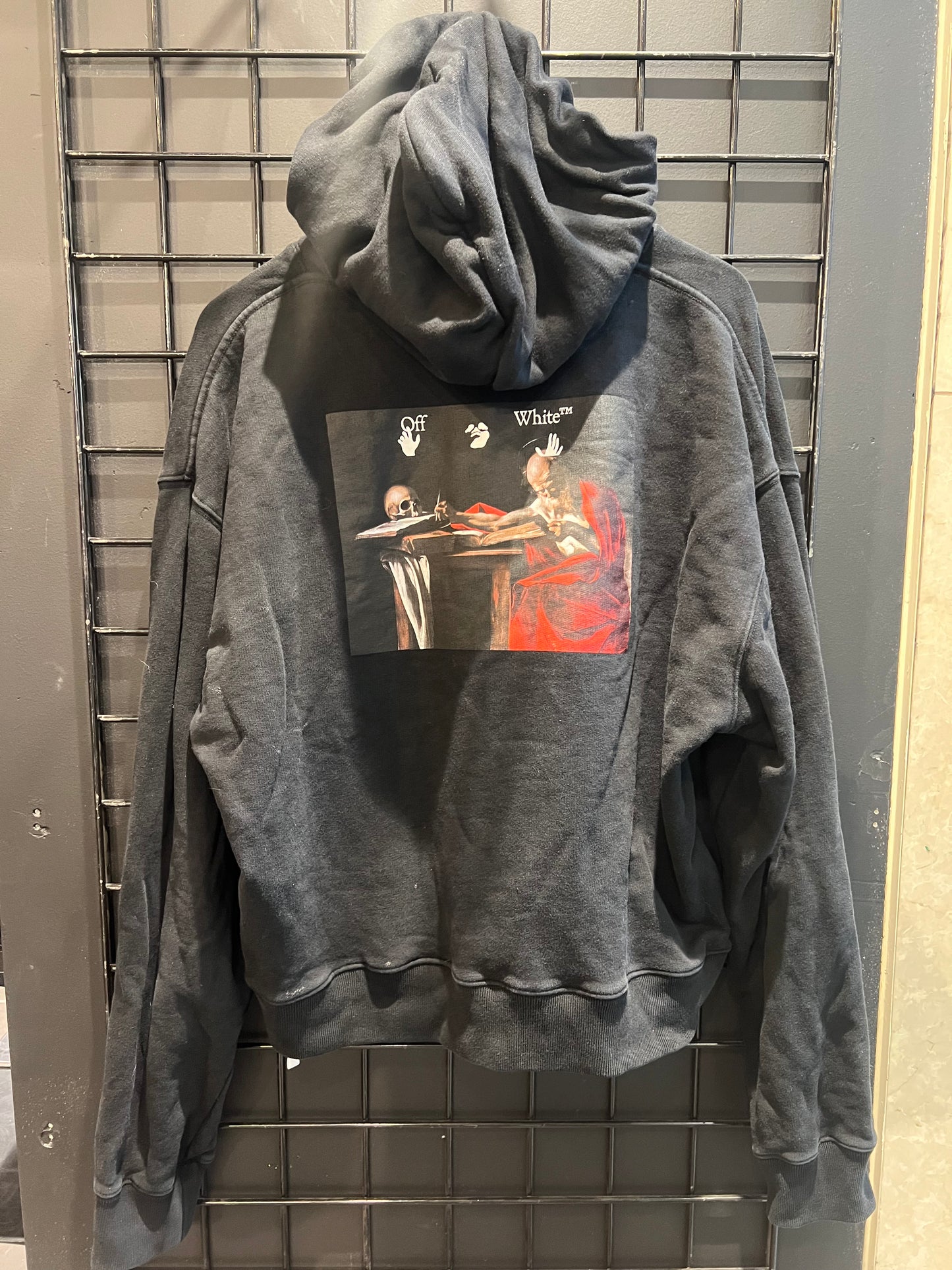 Men’s Off White Hoodie Size Large