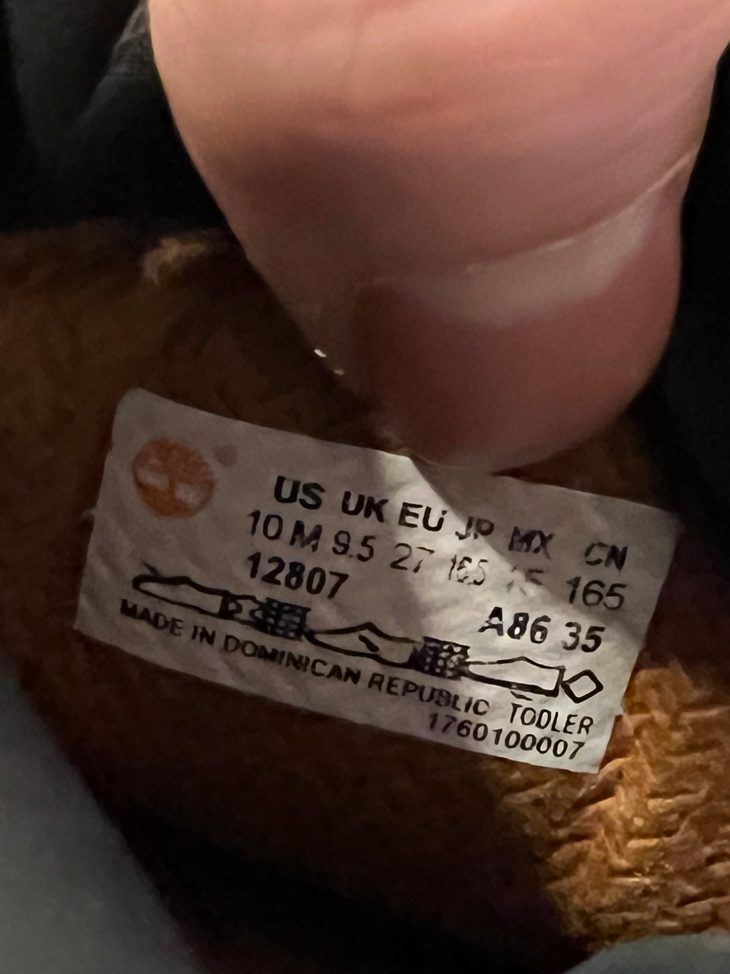 Kids Timberland Boots Size 10c