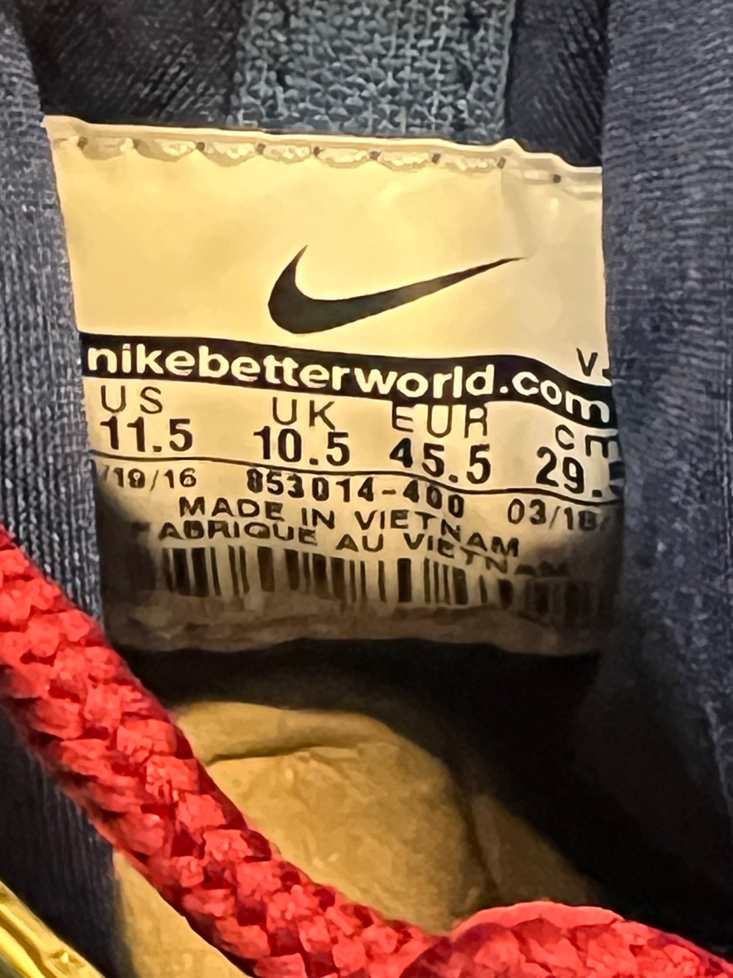 Men’s Nike Air Griffey 1 Griffey For President size 11.5