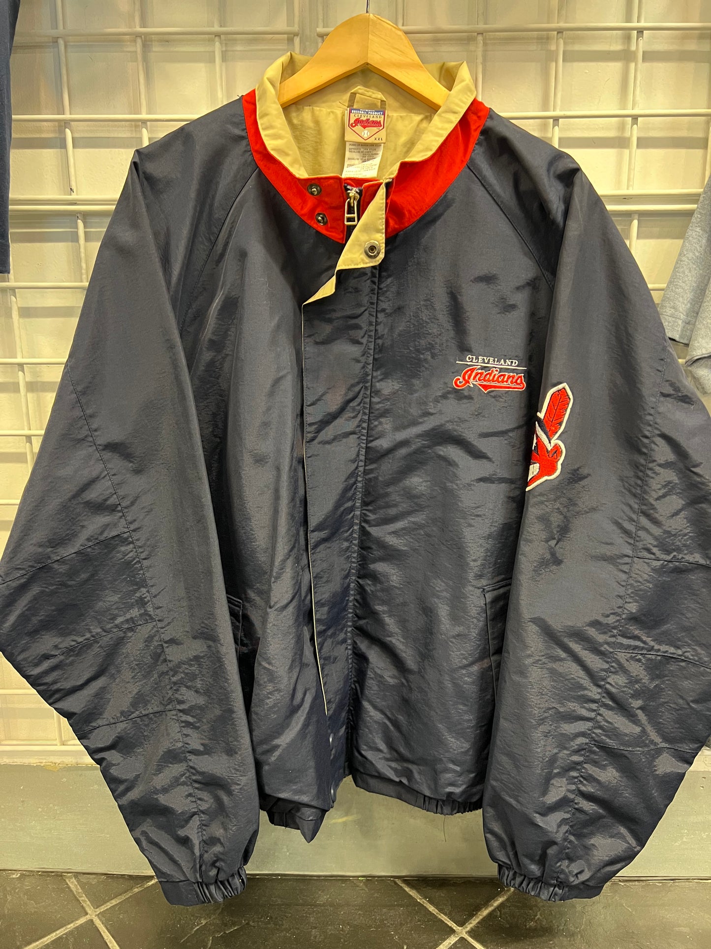 Men’s Cleveland Indians Zip Up Jacket