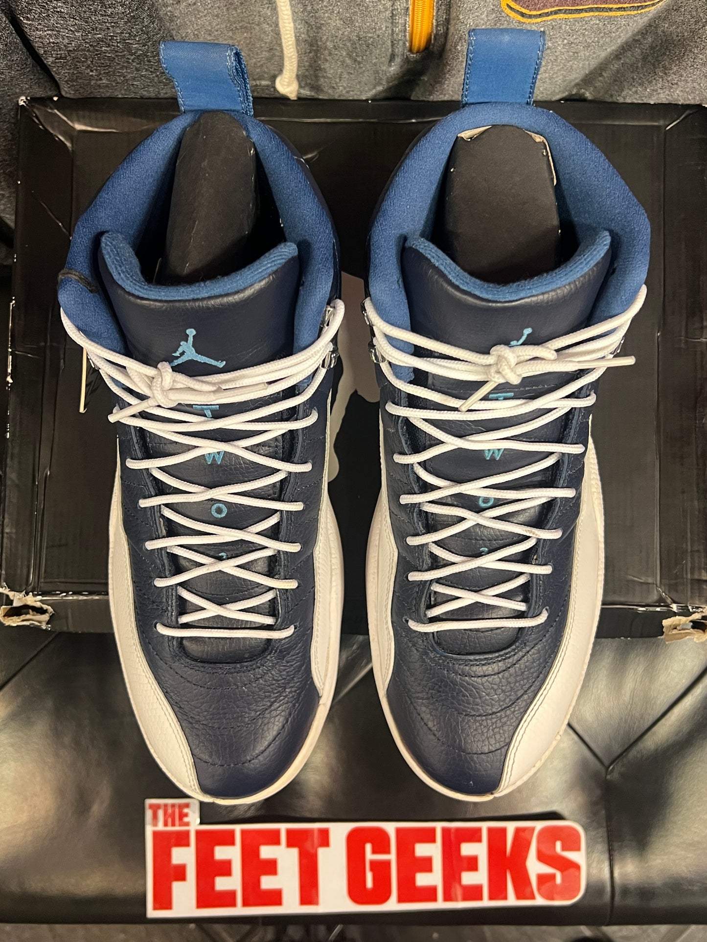 Men’s Air Jordan 12 Obsidian Size 12