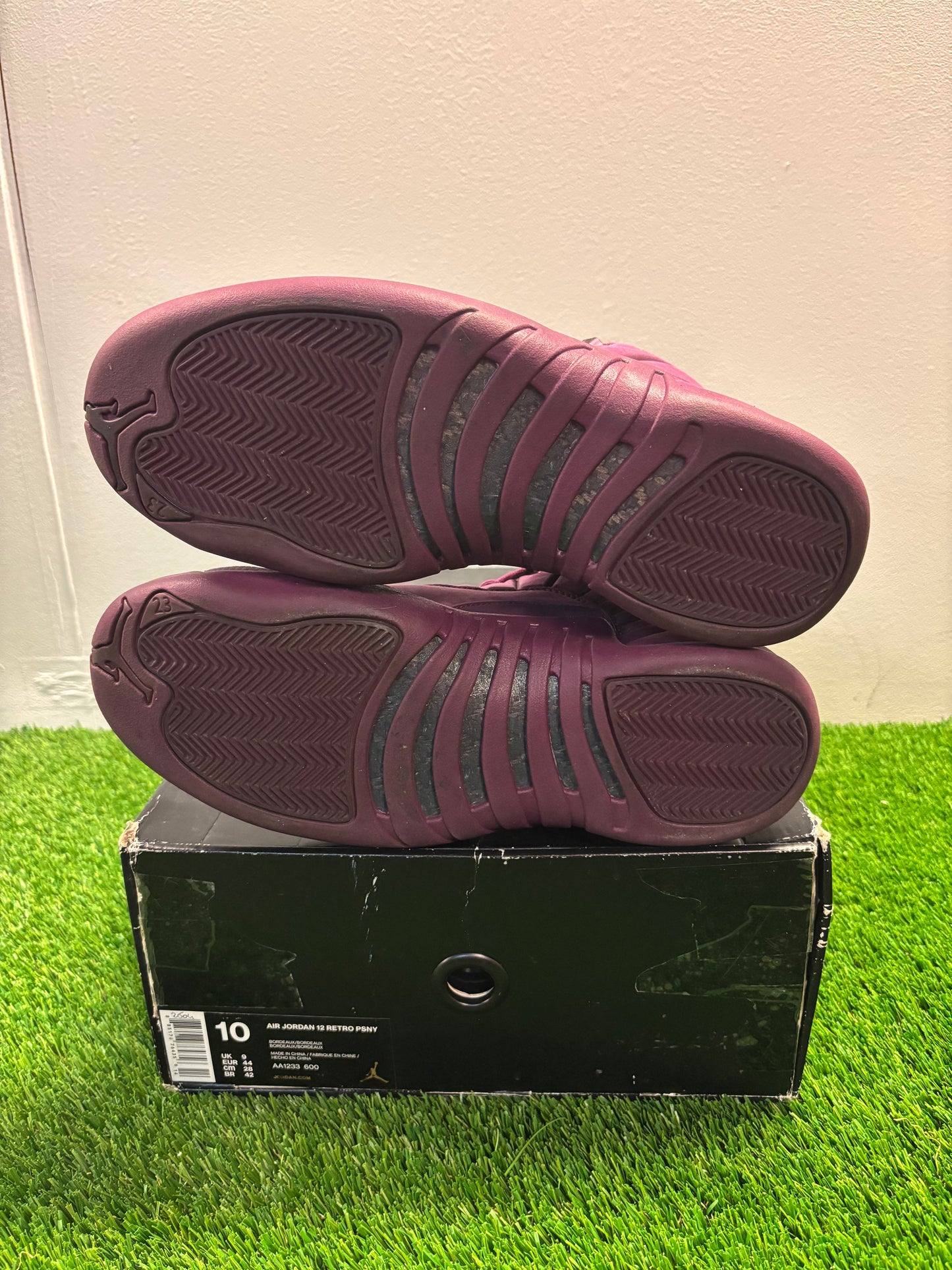 Air Jordan 12 PSNY Bordeaux Size 10 $250 Men’s Shoes