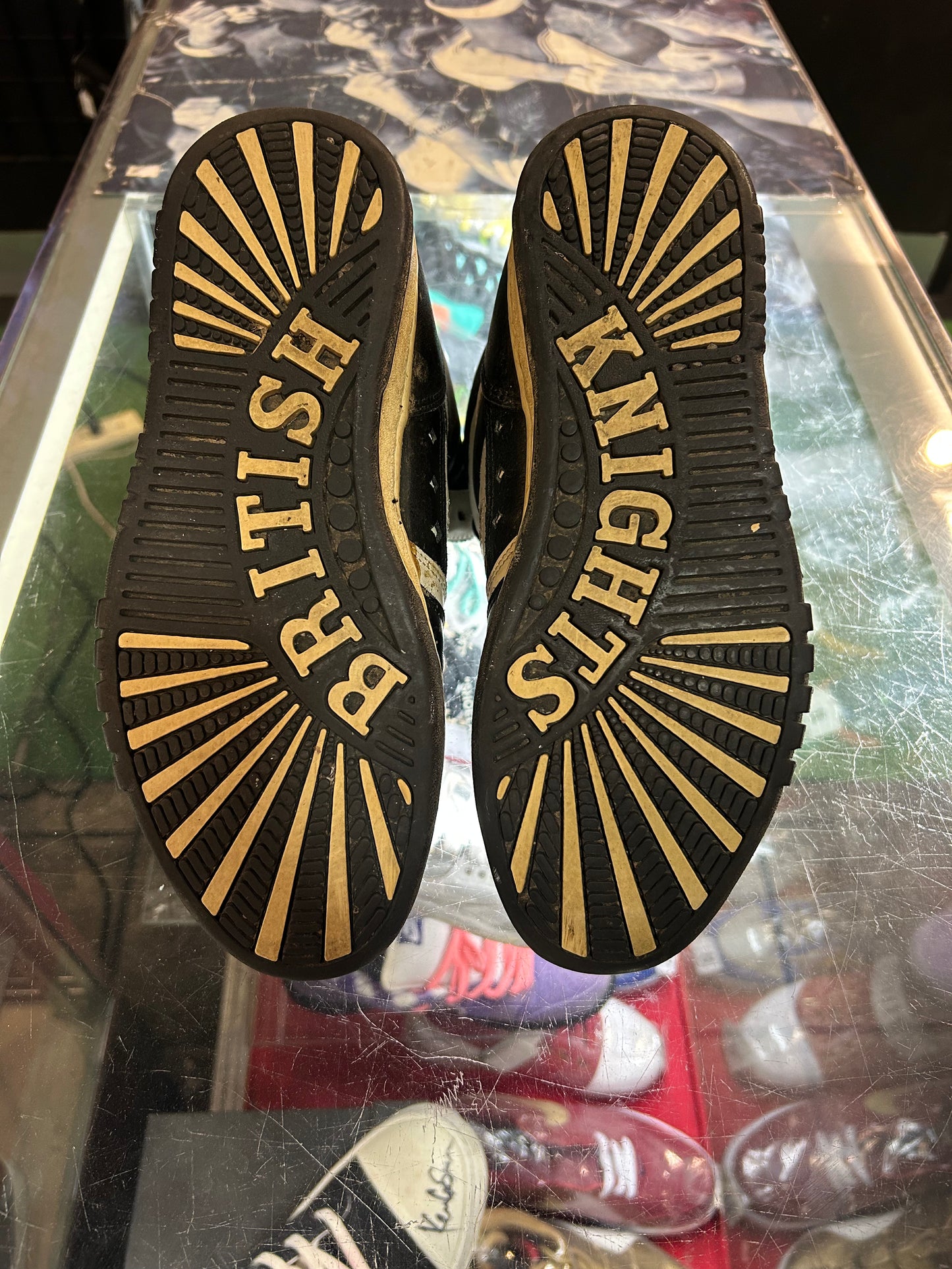 Vintage British Knights 1985 Basketball Shoes size 8.5