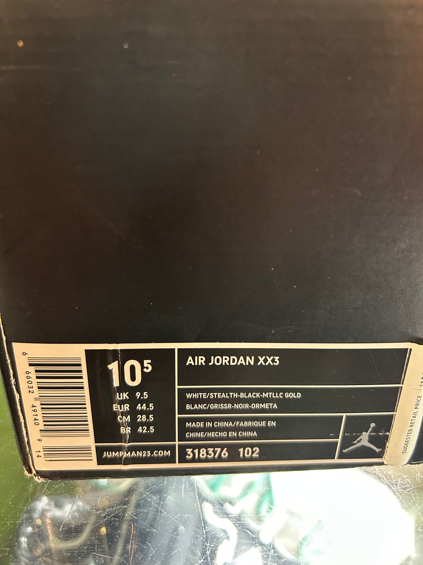 Air Jordan XXIII White Stealth Size 10.5 Men’s shoes