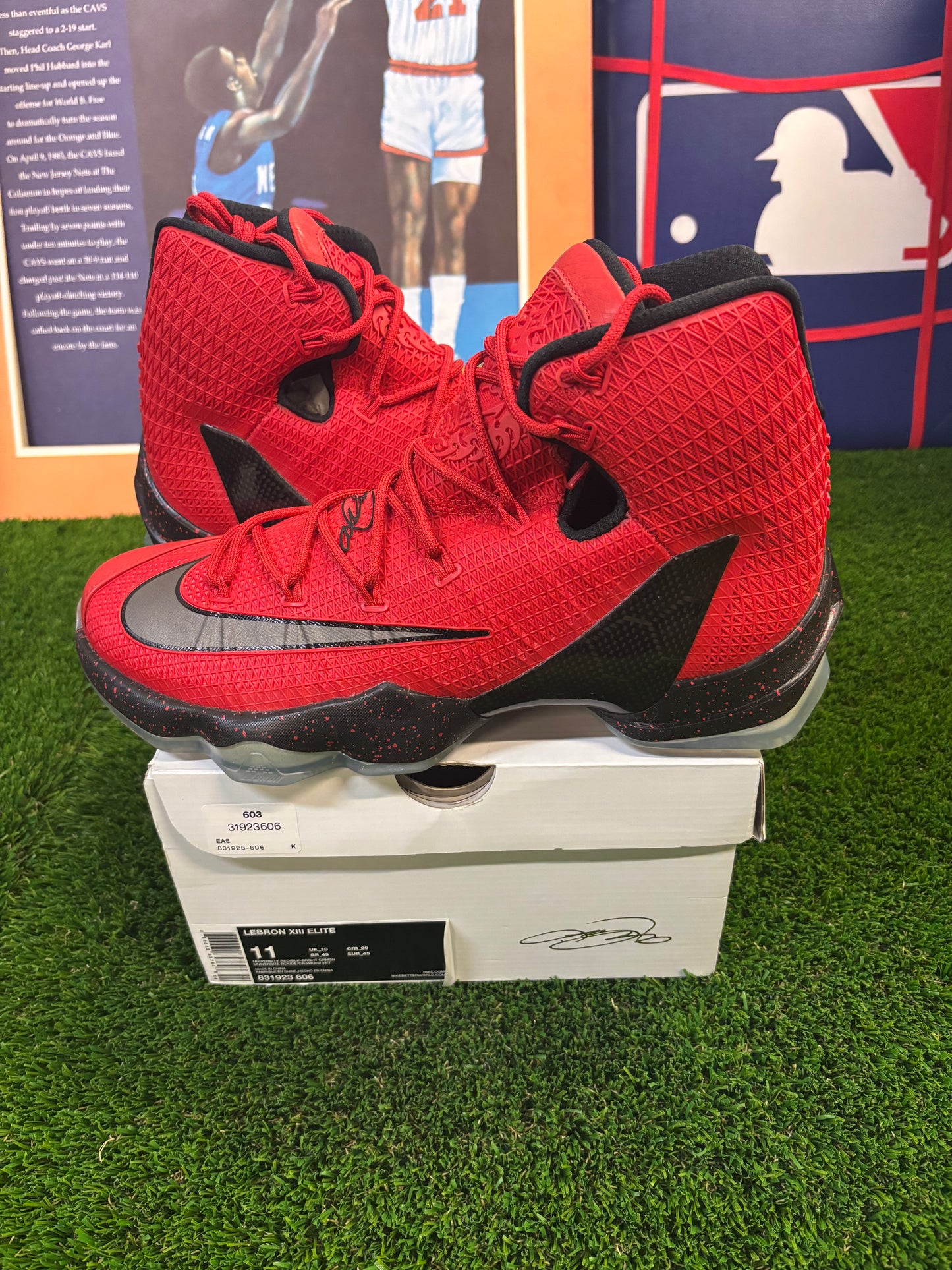 Nike LeBron 13 Elite University Red Size 11 Men’s Shoes $230