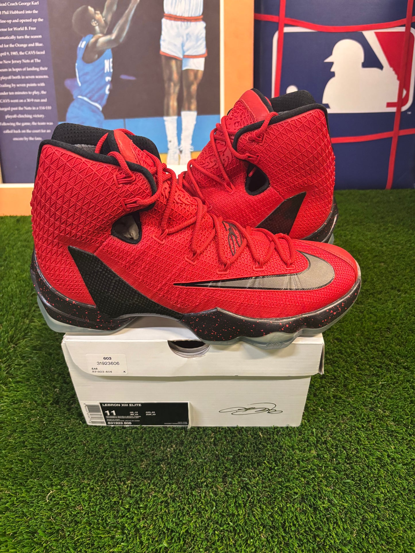 Nike LeBron 13 Elite University Red Size 11 Men’s Shoes $230
