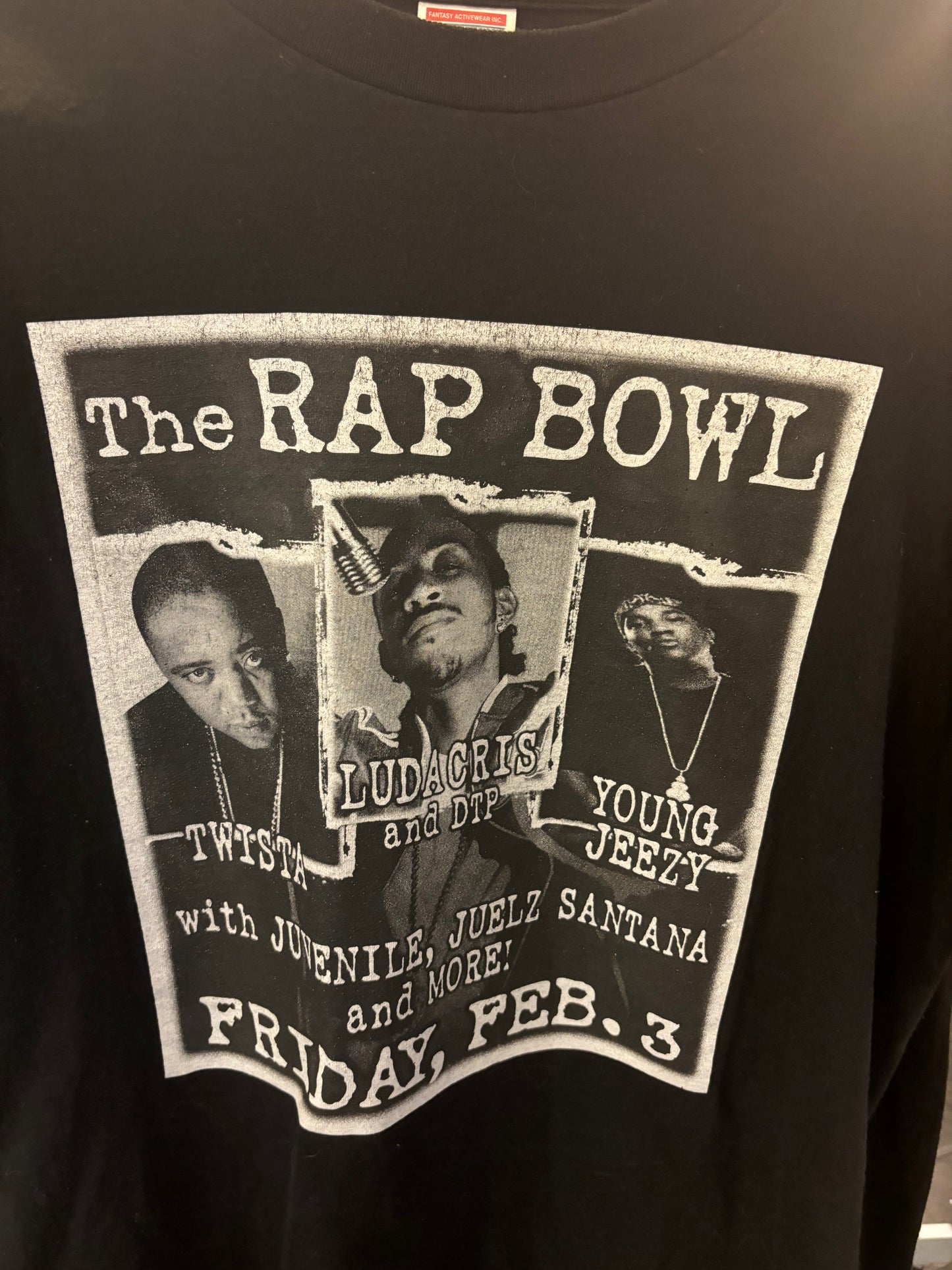 Vintage Rap Bowl Shirt Large $160