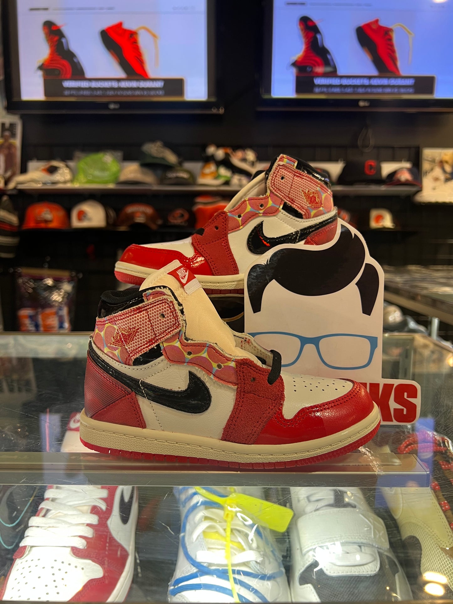 Kids Air Jordan 1 Spiderverse Size 10c Brand New