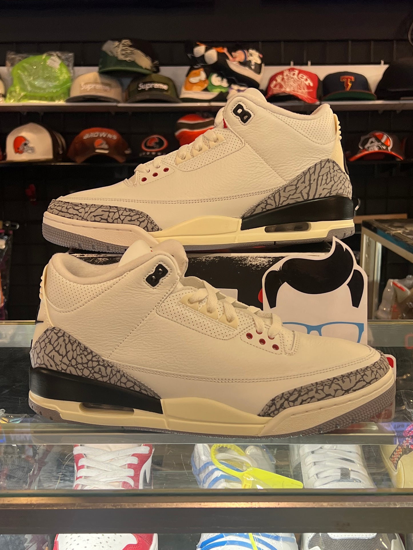Men’s Air Jordan 3 White Cement Reimagined Size 11.5 Brand New