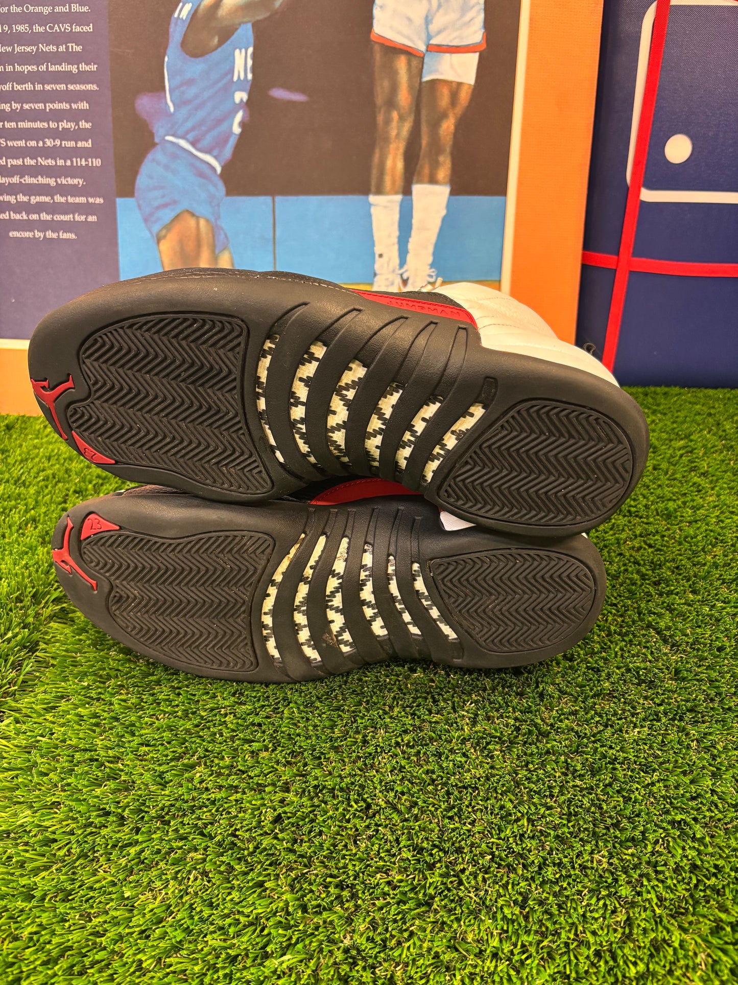 Air Jordan 12 Flip Taxi Size 10 Mens Shoes $100