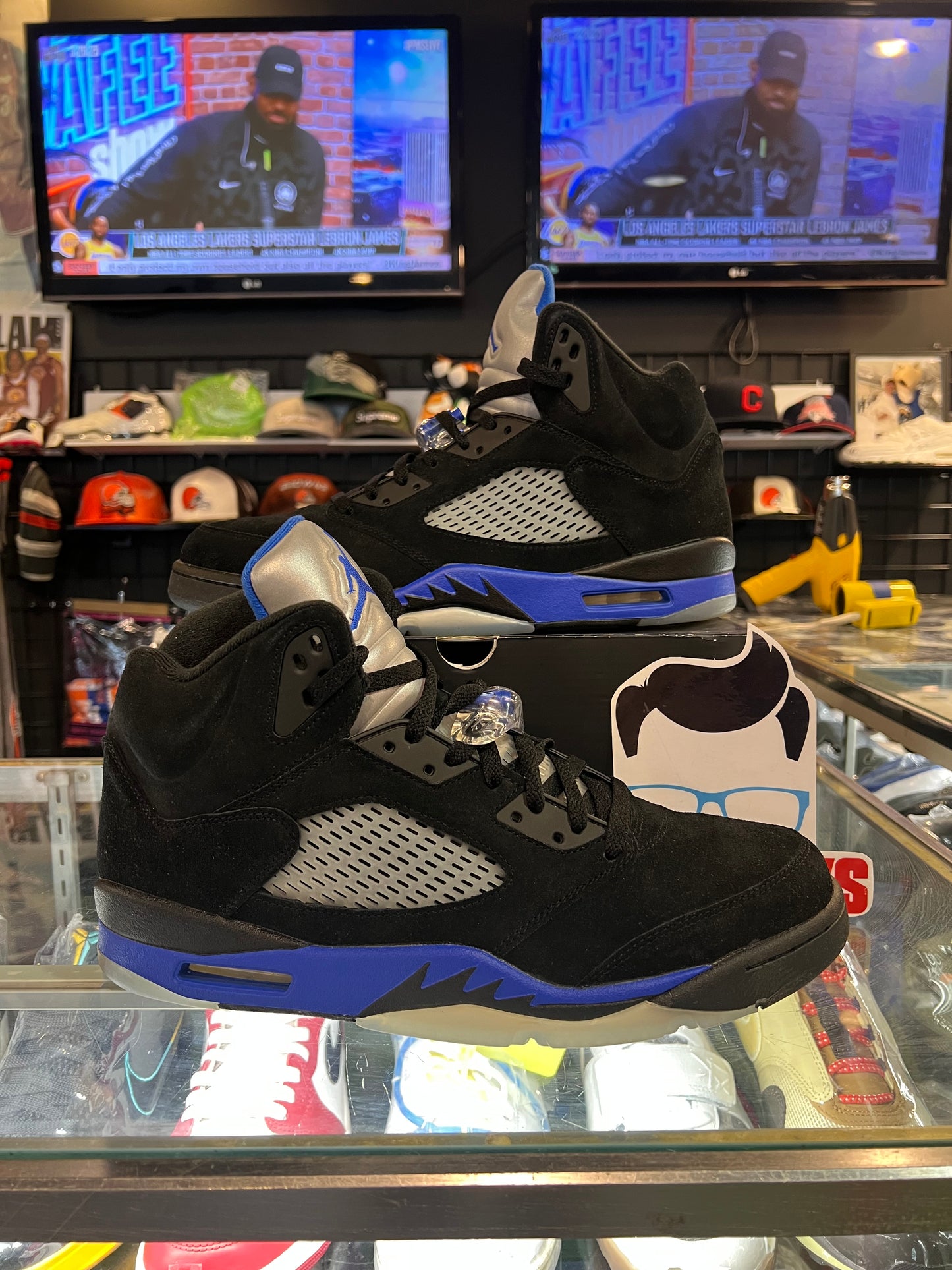 Men’s Air Jordan 5 Racer Blue Size 13 Pre-Owned