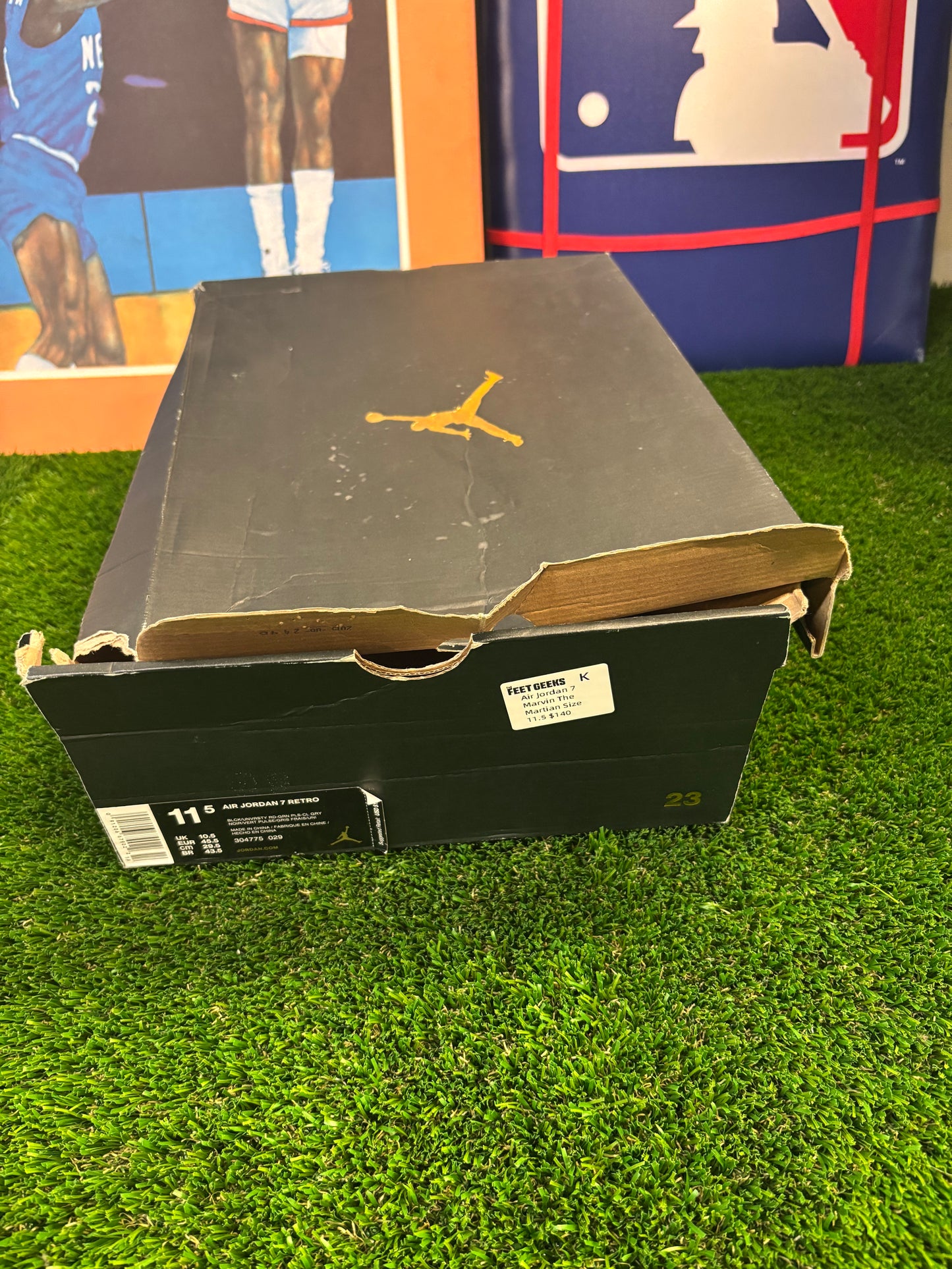 Air Jordan 7 Marvin The Martian Size 11.5 Mens $140