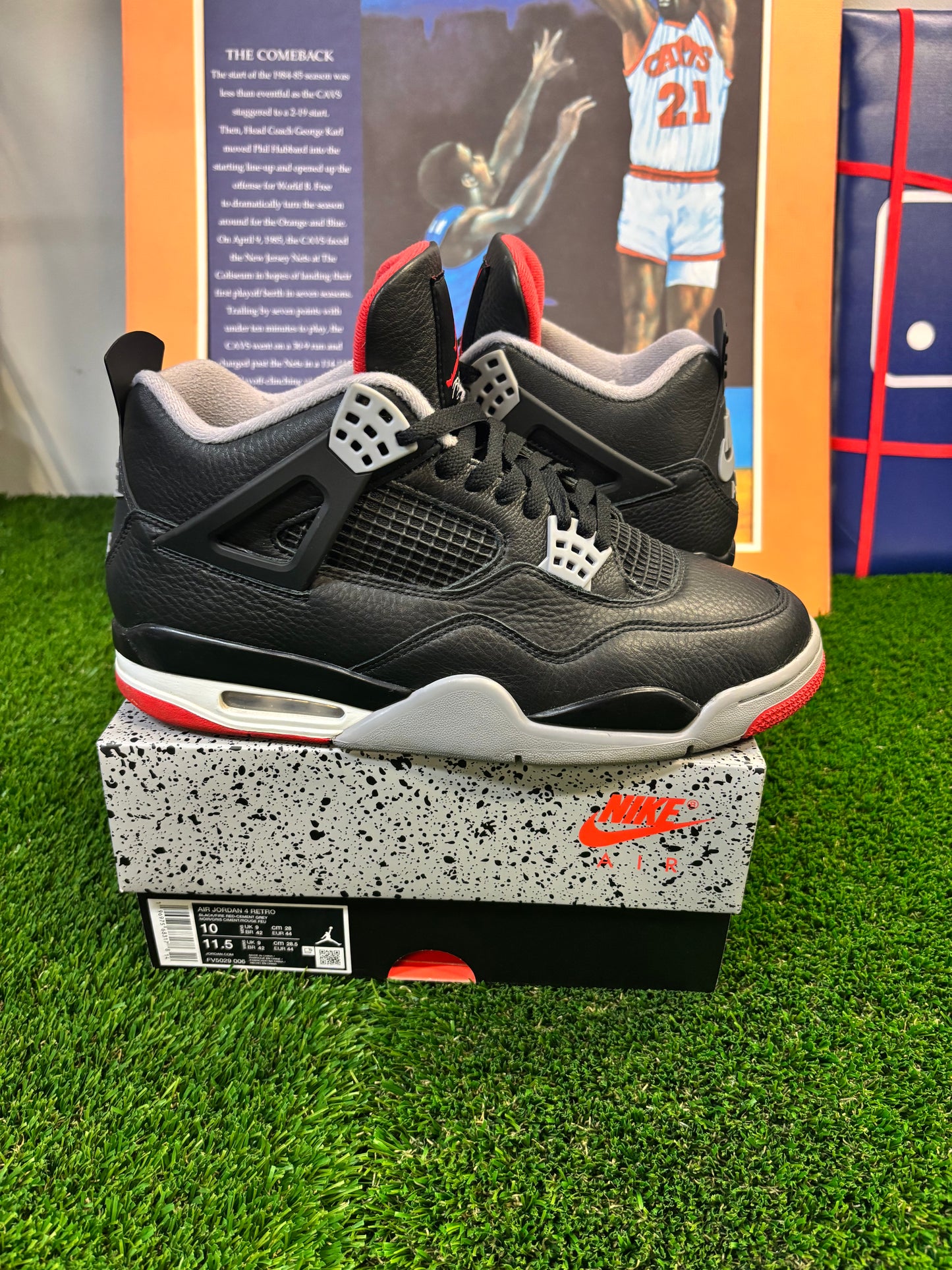Air Jordan Bred 4 Size 10 Mens $200