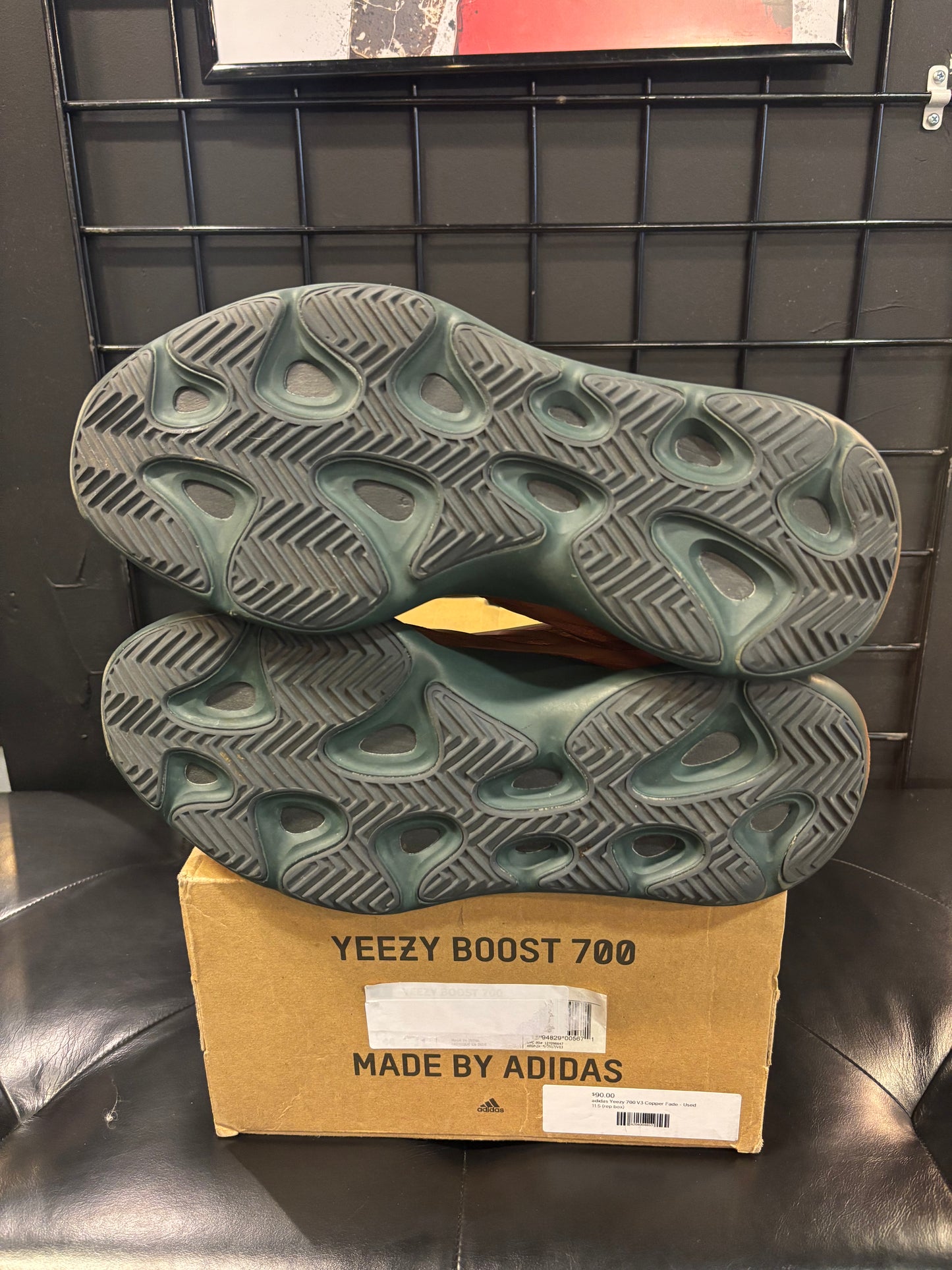Adidas Yeezy 700 Copper Size 11.5 Mens $100