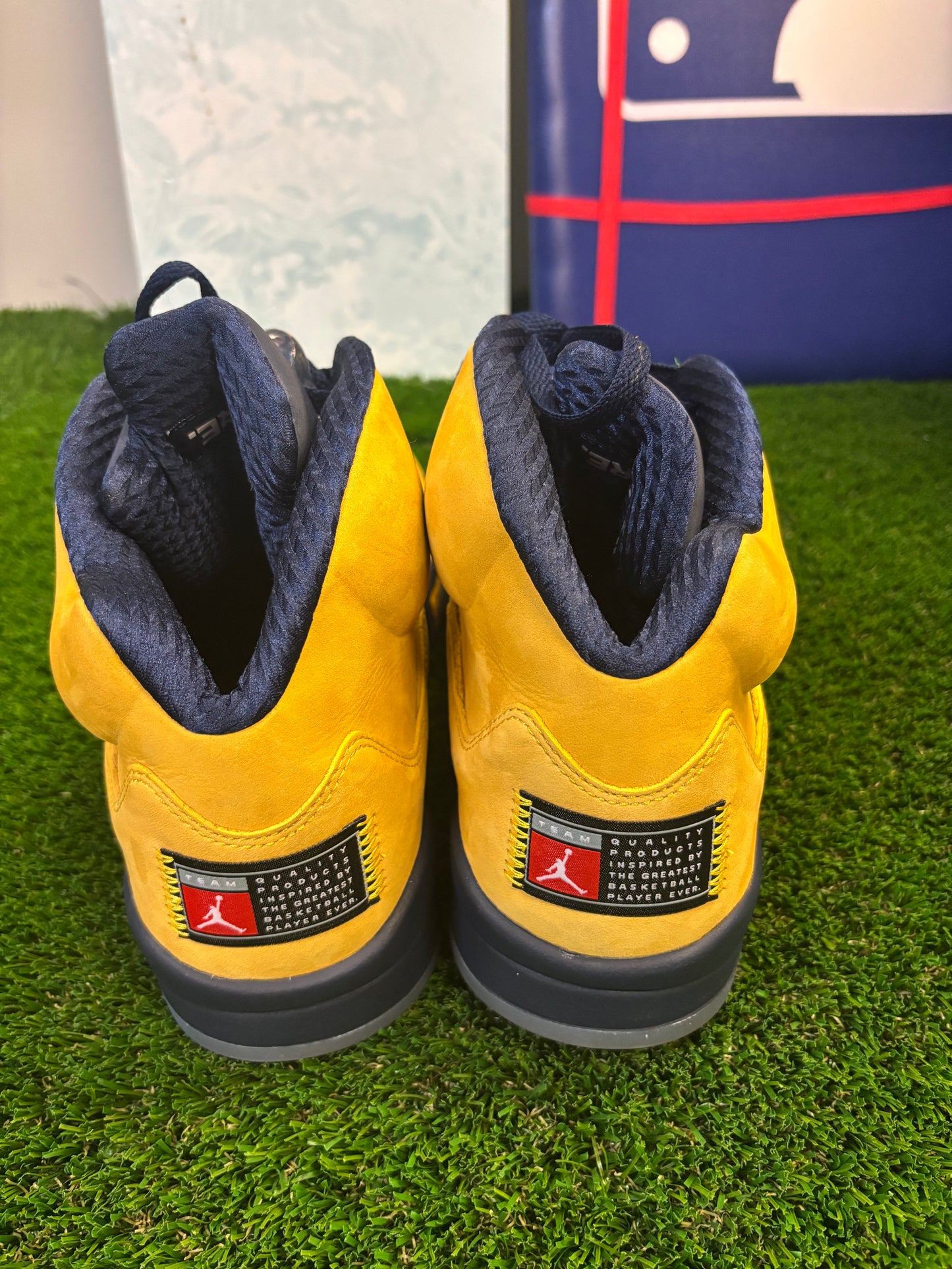 Jordan 5 Michigan Size 14 Mens $170