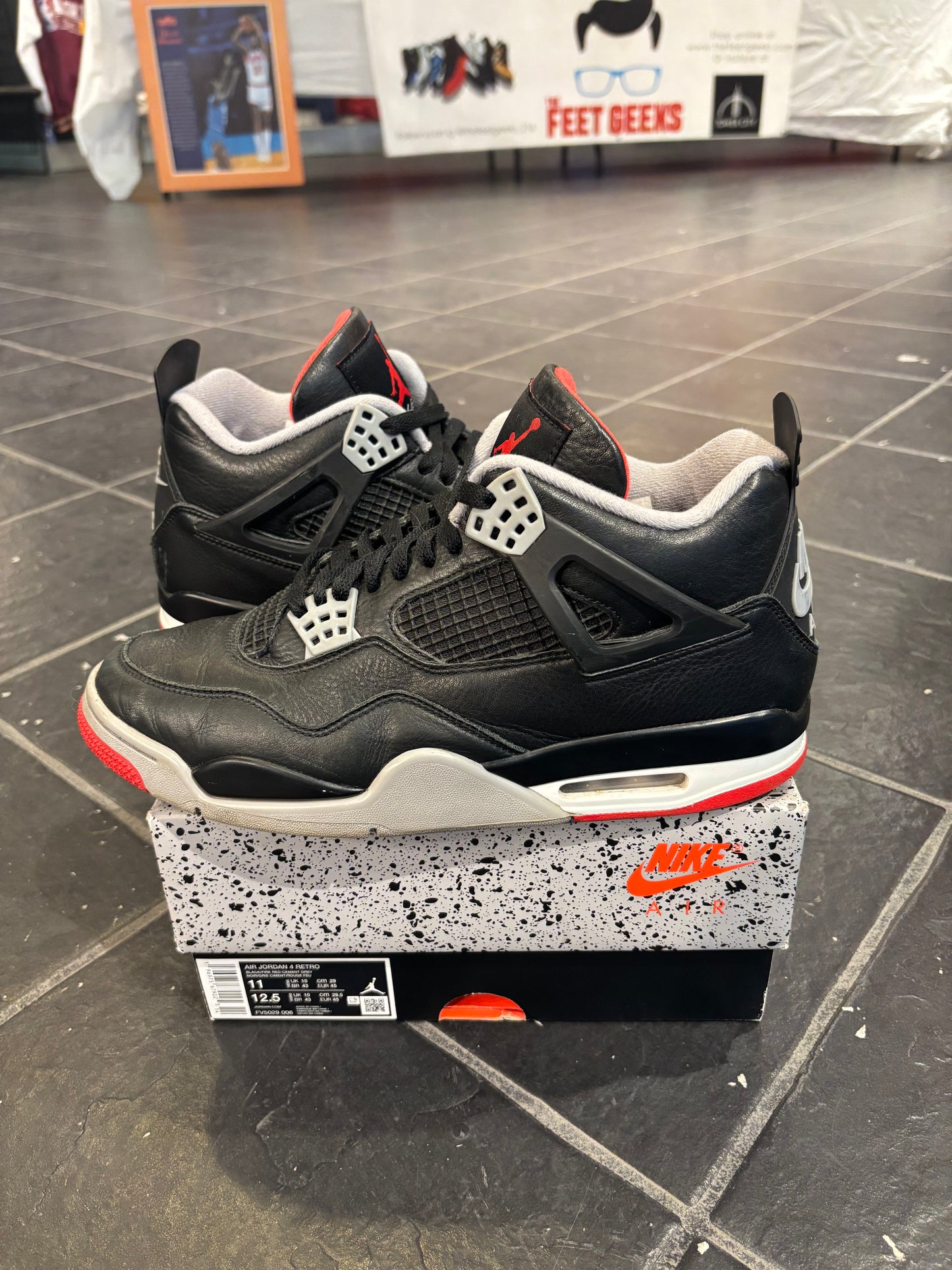 Air Jordan 4 Bred Size 11 Mens $170