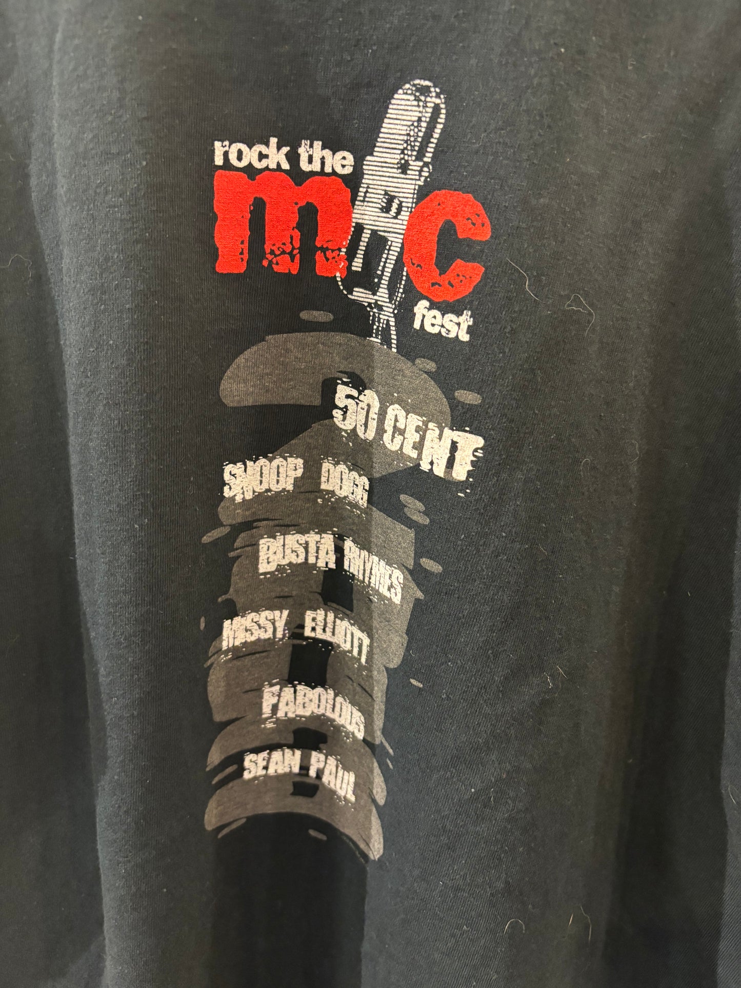 Vintage 50 Cent Shirt Large 2003