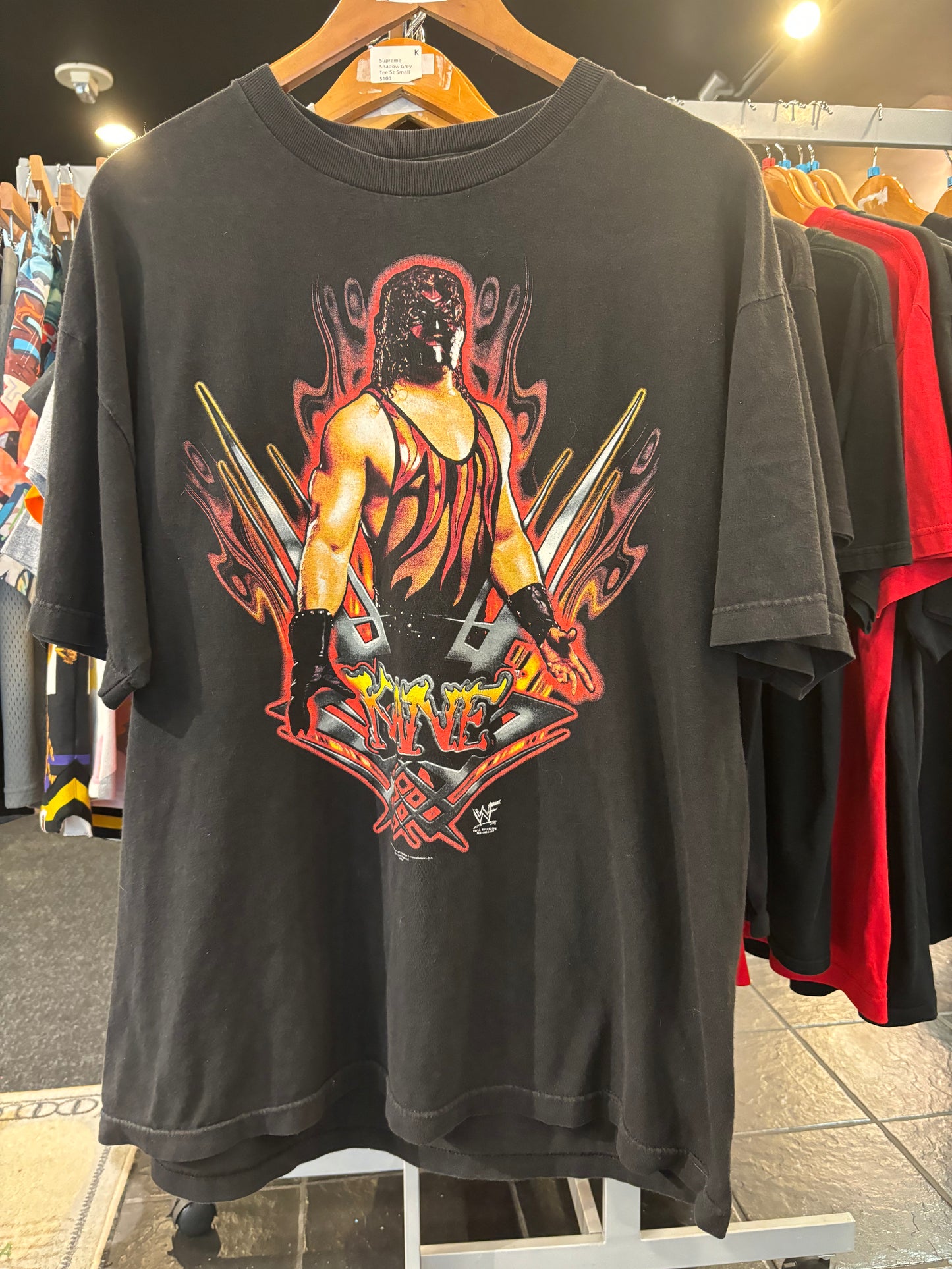 Vintage WWF Kane 2001 Shirt Large $200