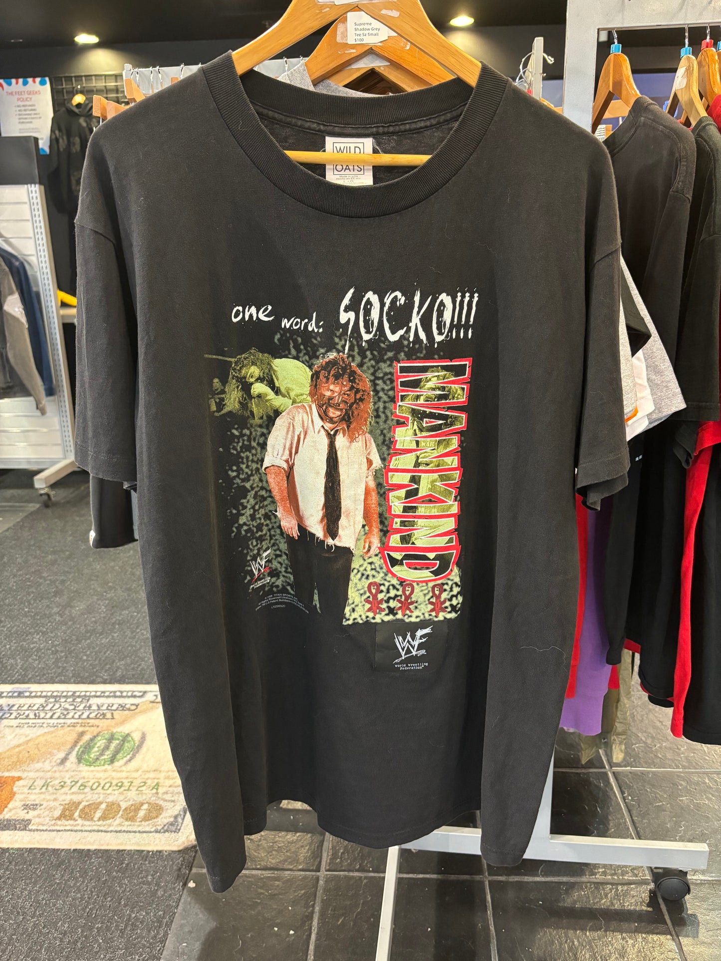 Vintage Mankind 1999 Shirt Large $180