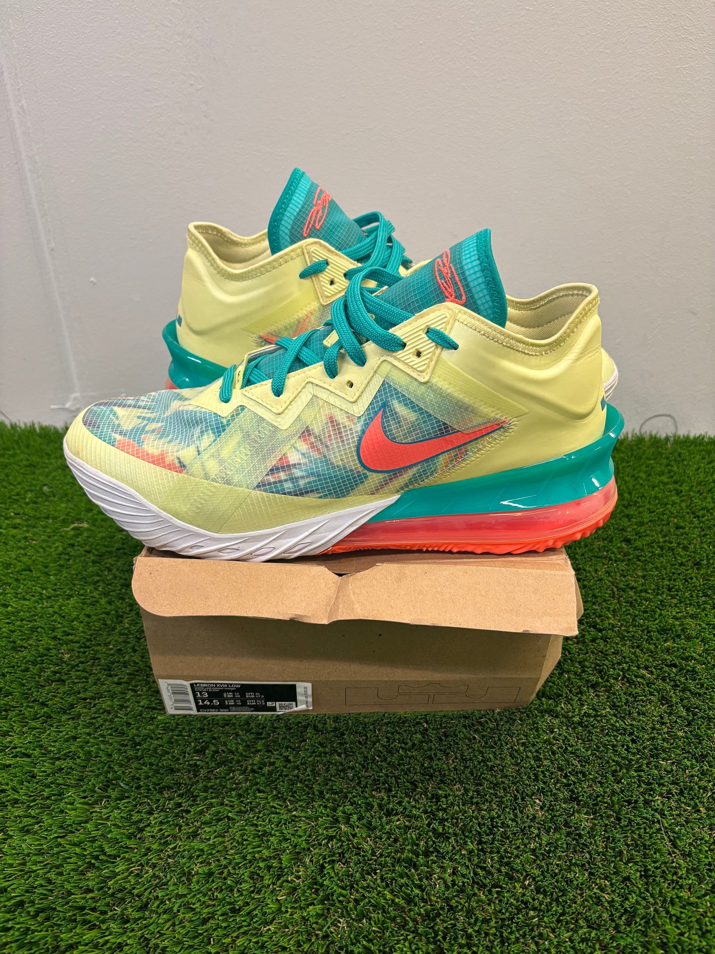 Nike LeBron 18 Low Palmer Size 13 Mens Shoes $120